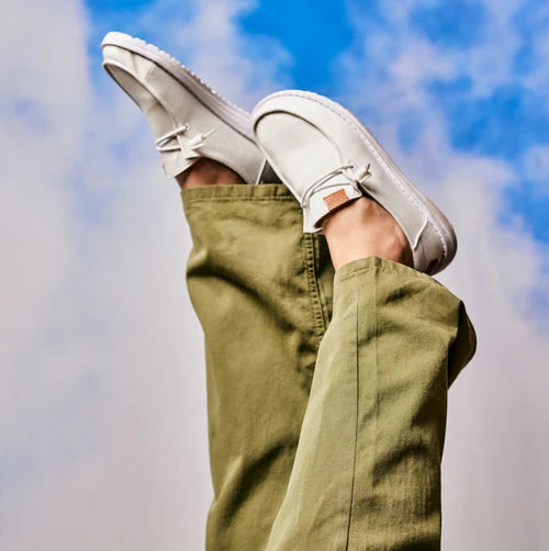 Zapatilla Wendy Stretch Canvas Mujer - White