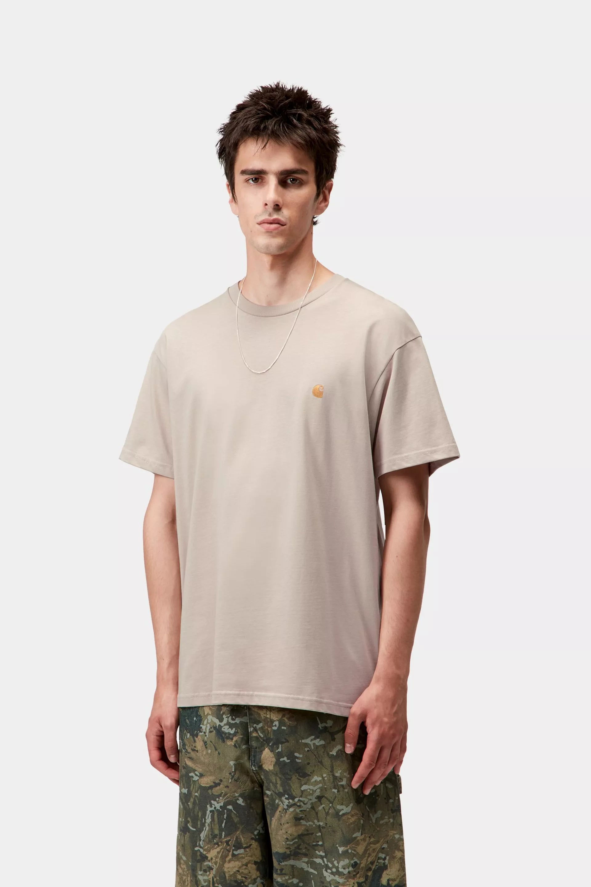 S/S Chase T-Shirt Fleur De Sel / Gold