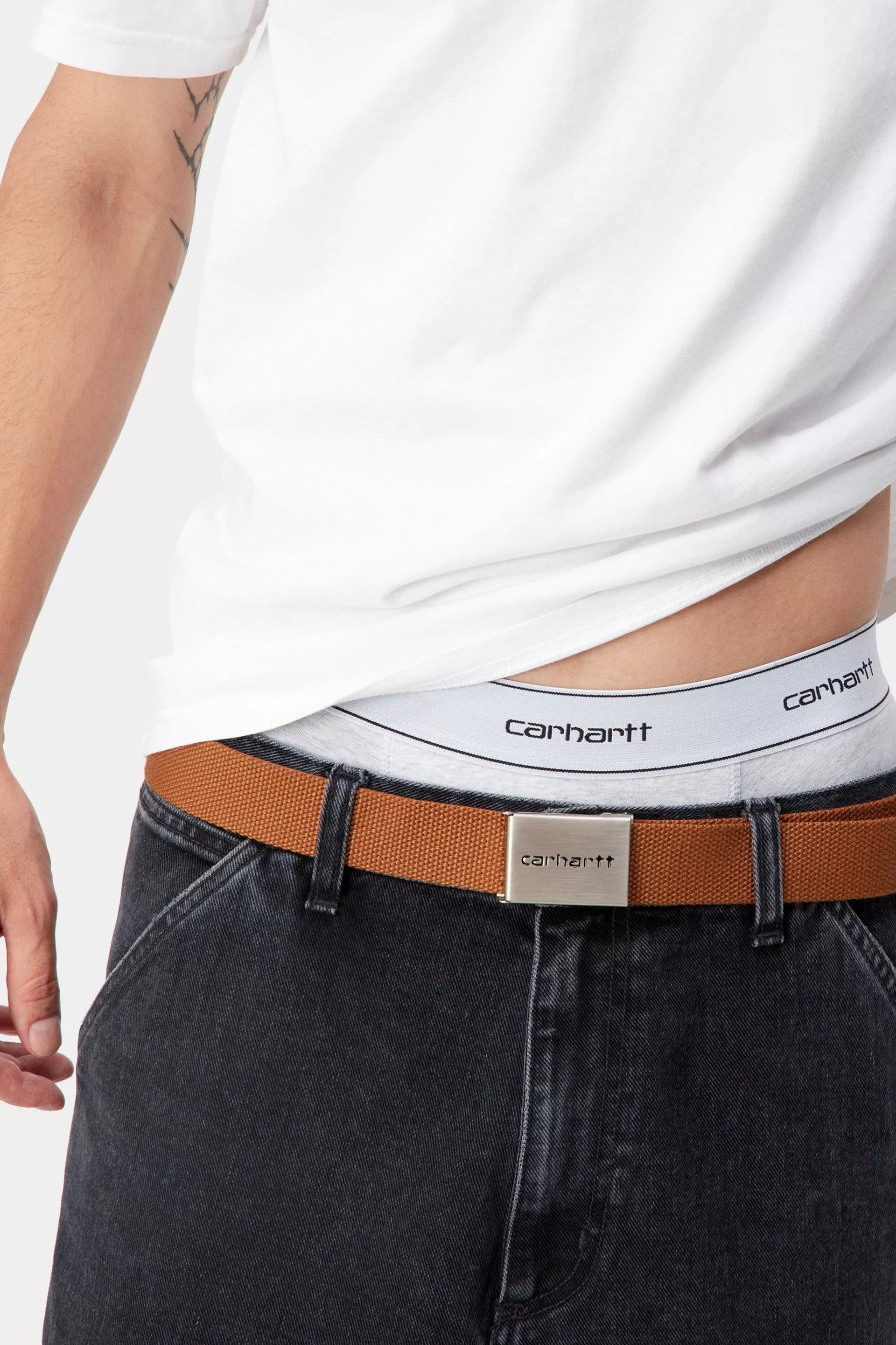 Cotton Trunks White + White