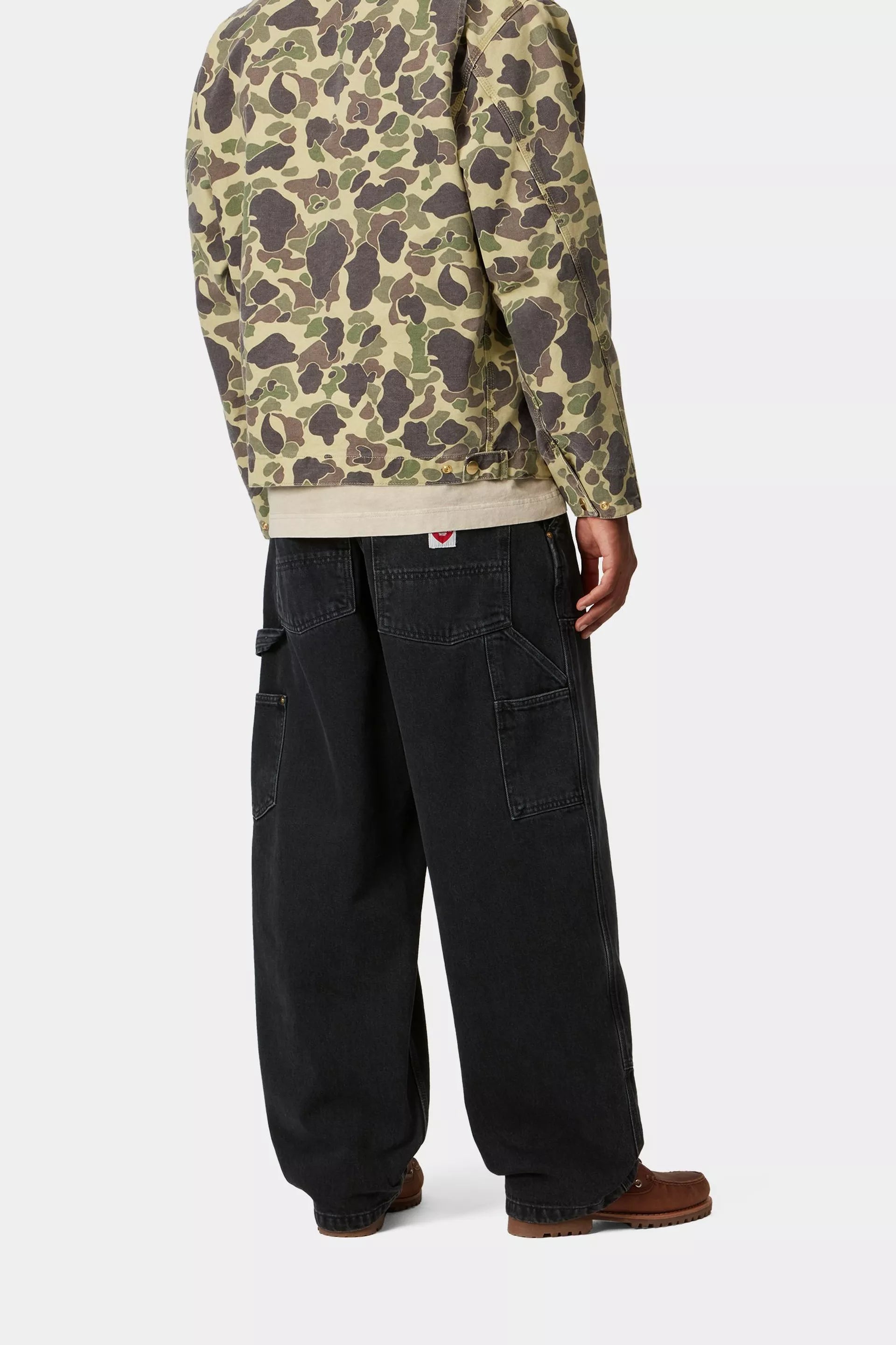 Nash Double Knee Pant Black