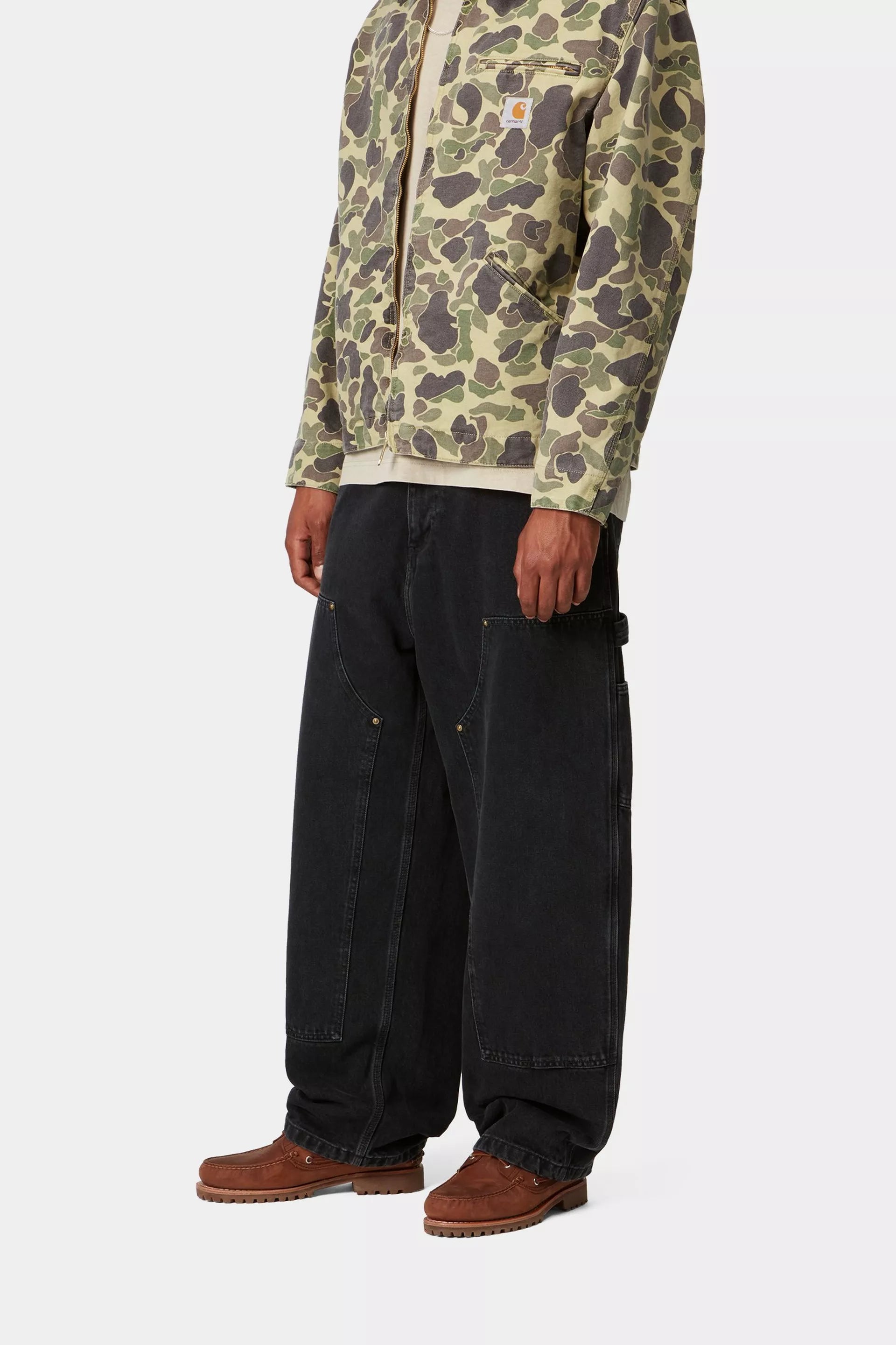 Nash Double Knee Pant Black