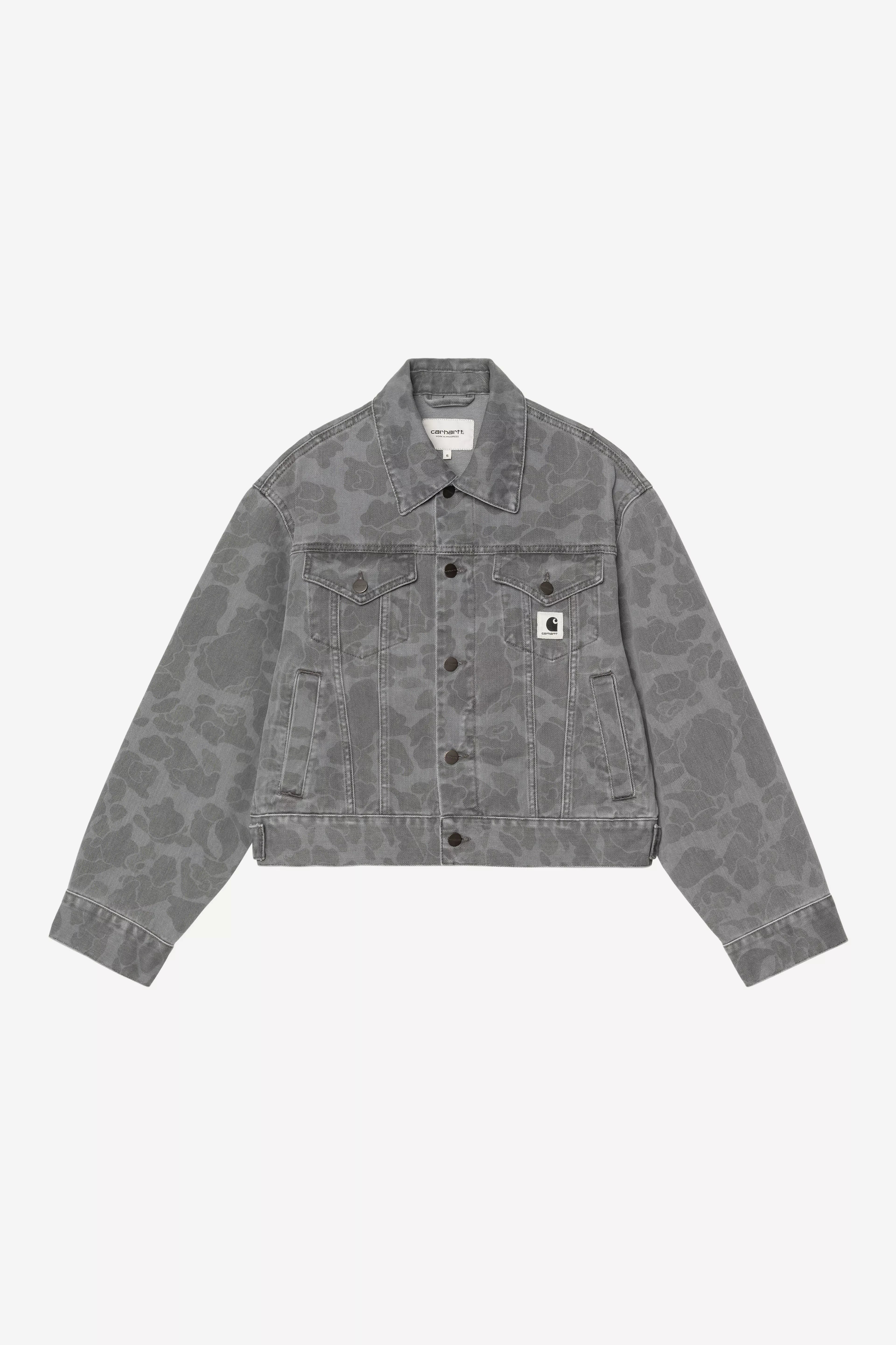 W' Duck Orell Jacket Camo Duck, Black