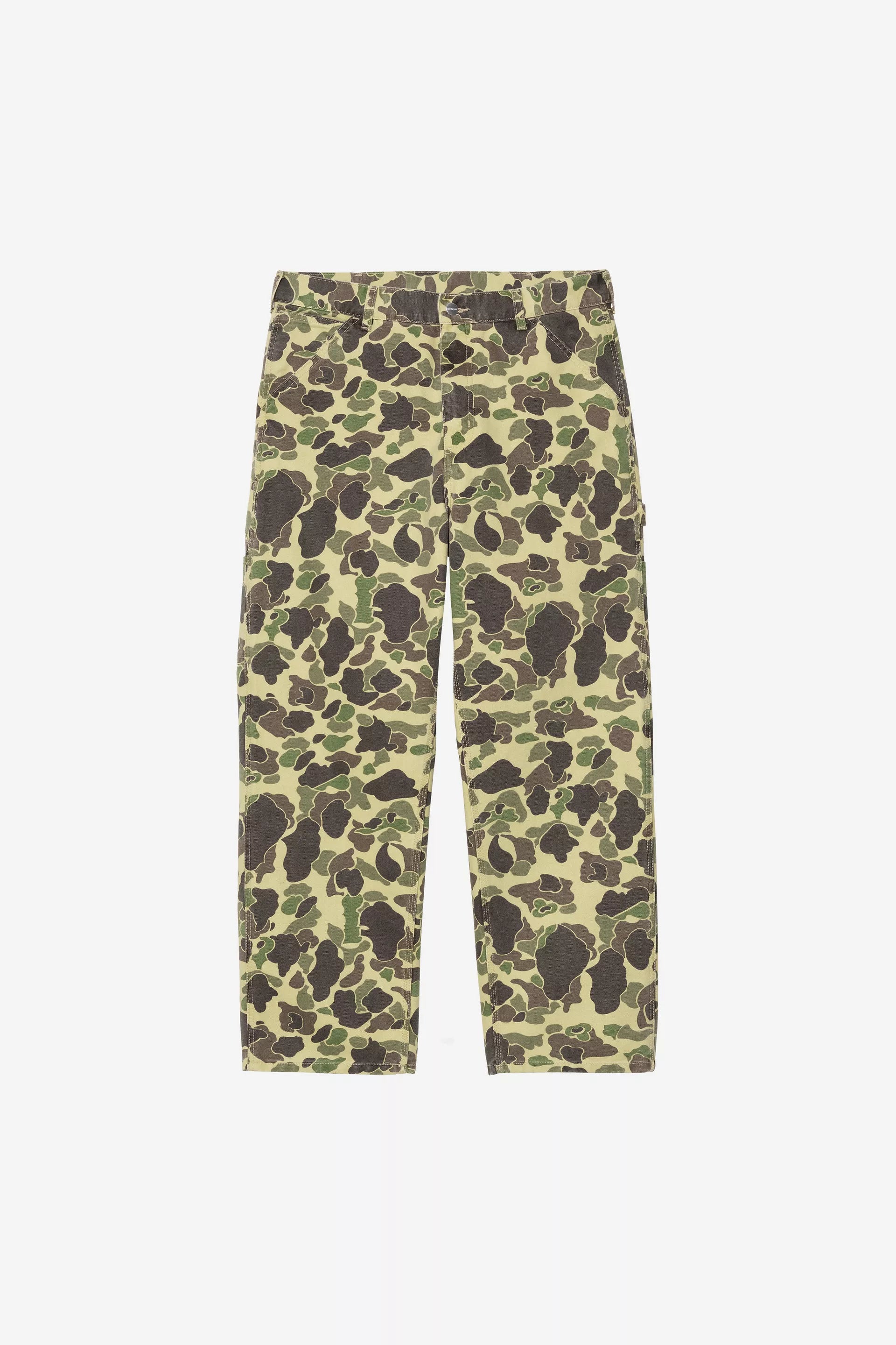 Duck Single Knee Pant Camo Duck, Green