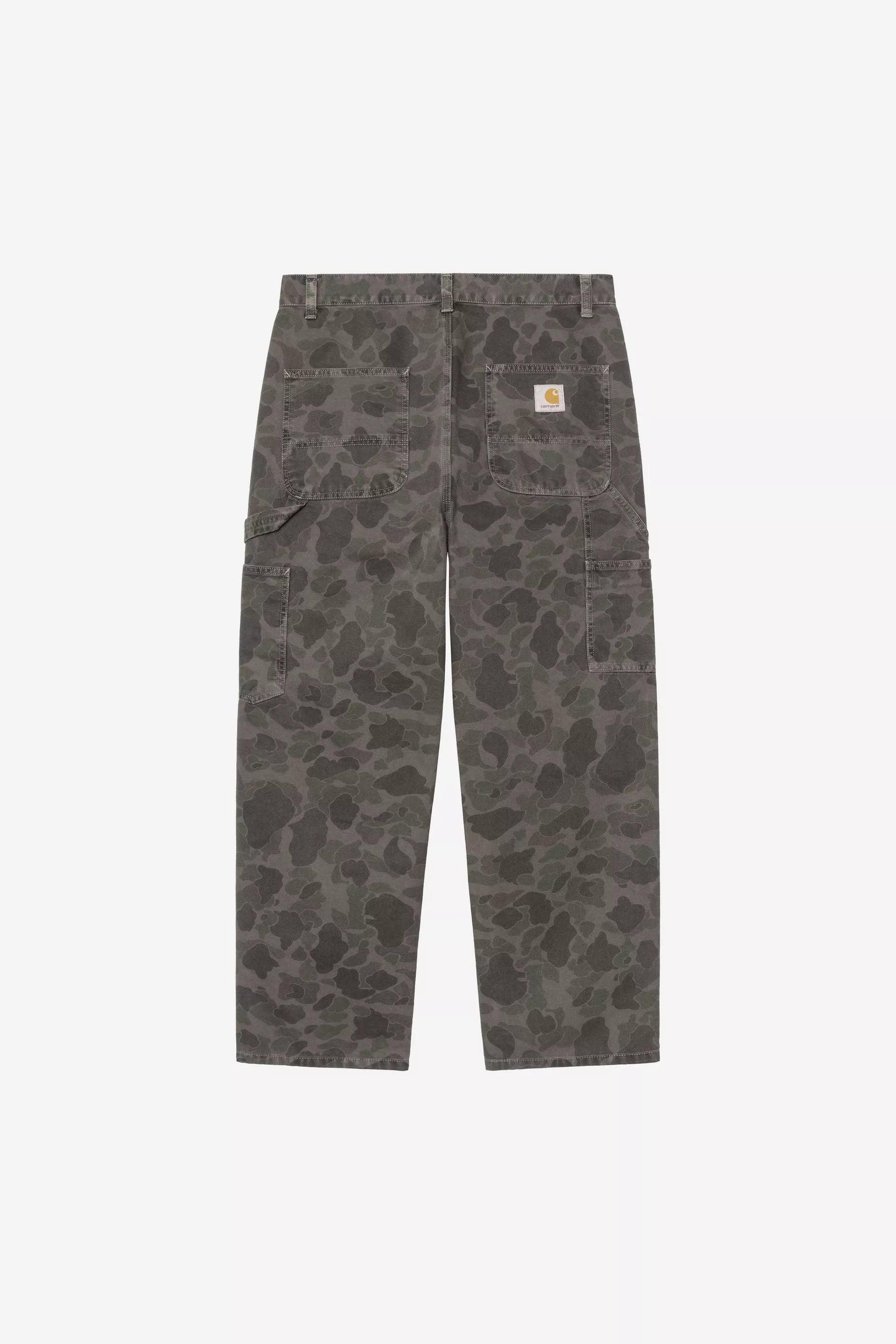 Duck Single Knee Pant Camo Duck, Green / Porphyry