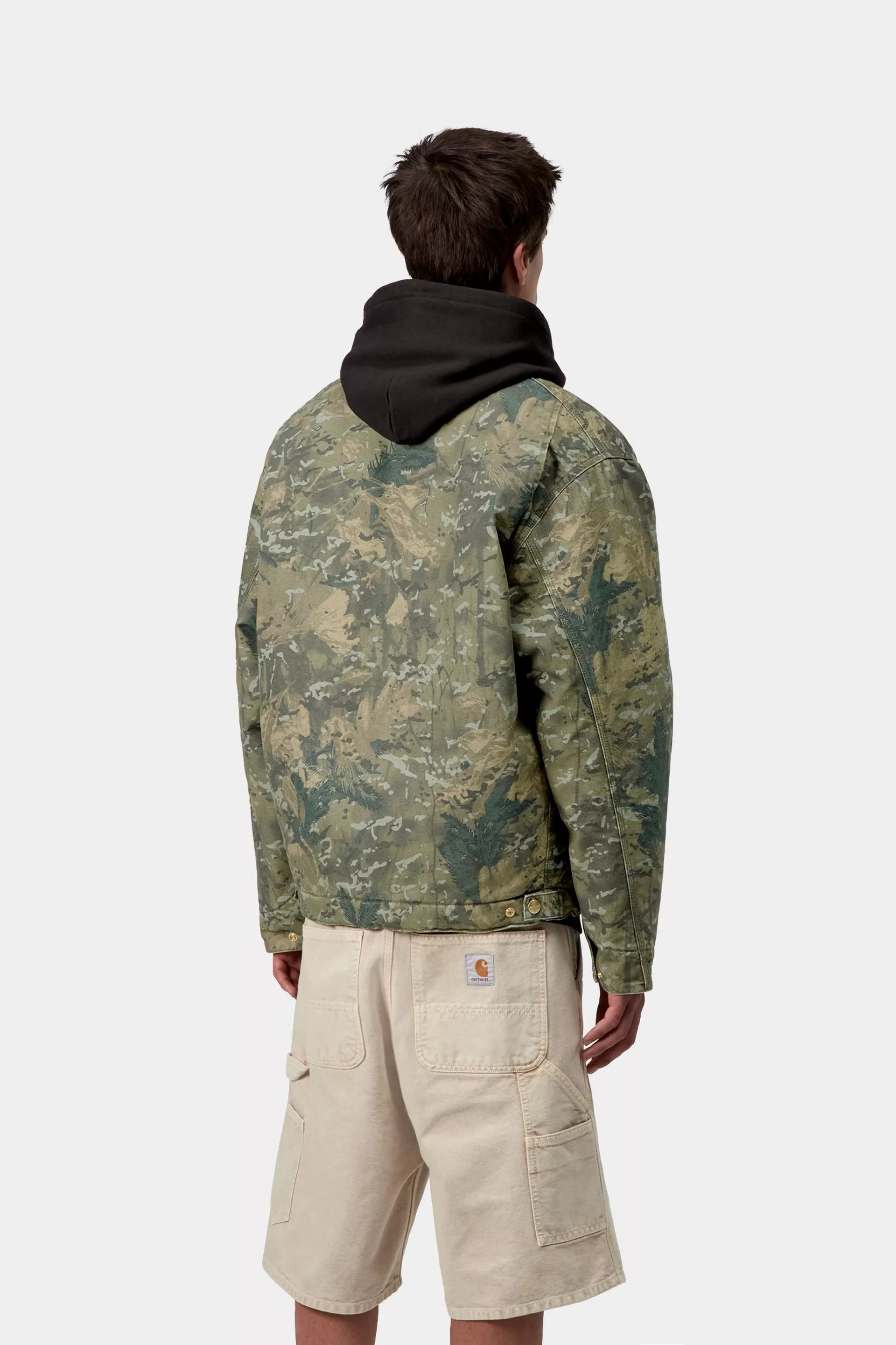 OG Detroit Jacket Camo Combi, Green / Black