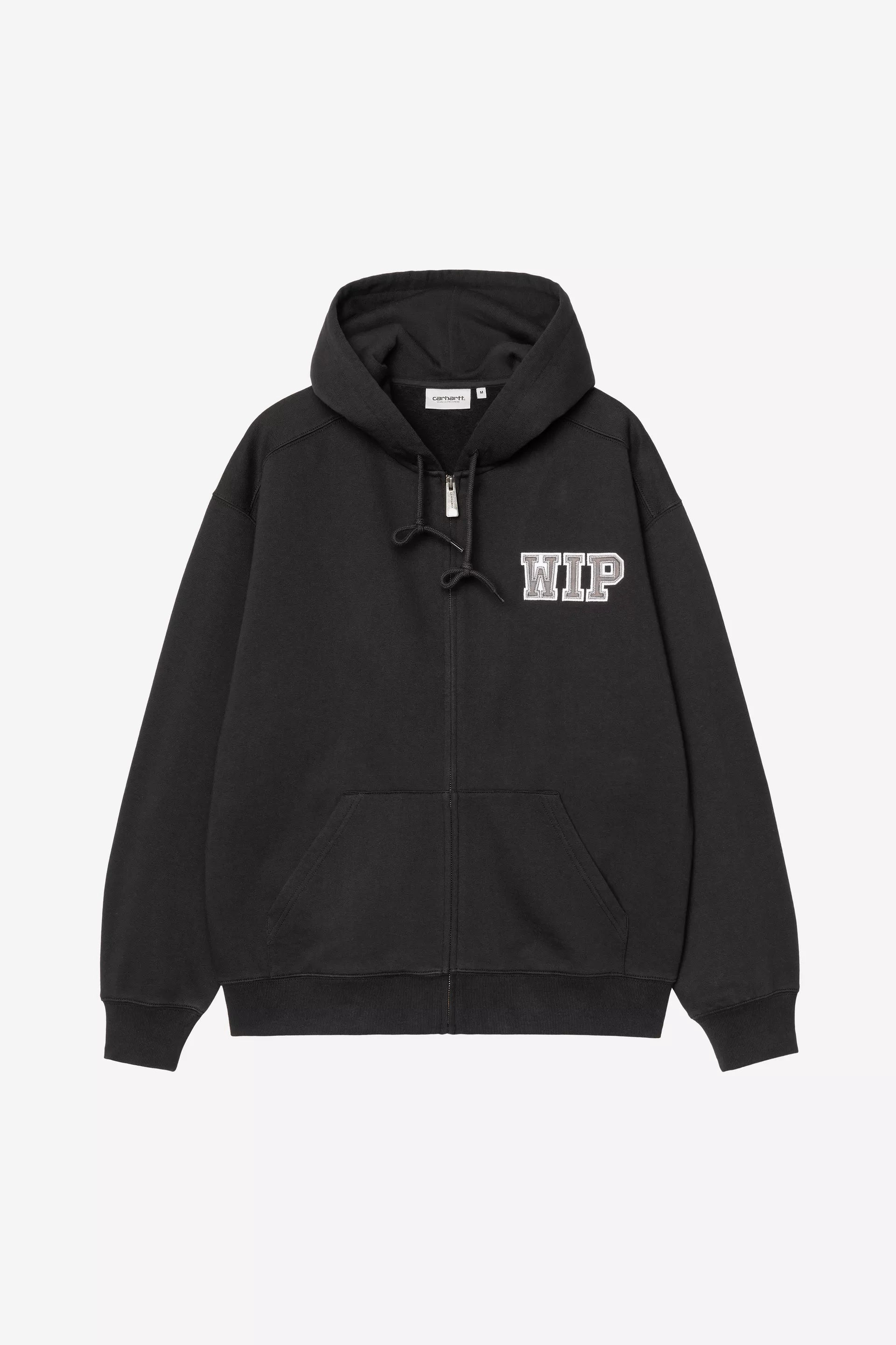 Hooded Mini Wip Sweat Jacket Black