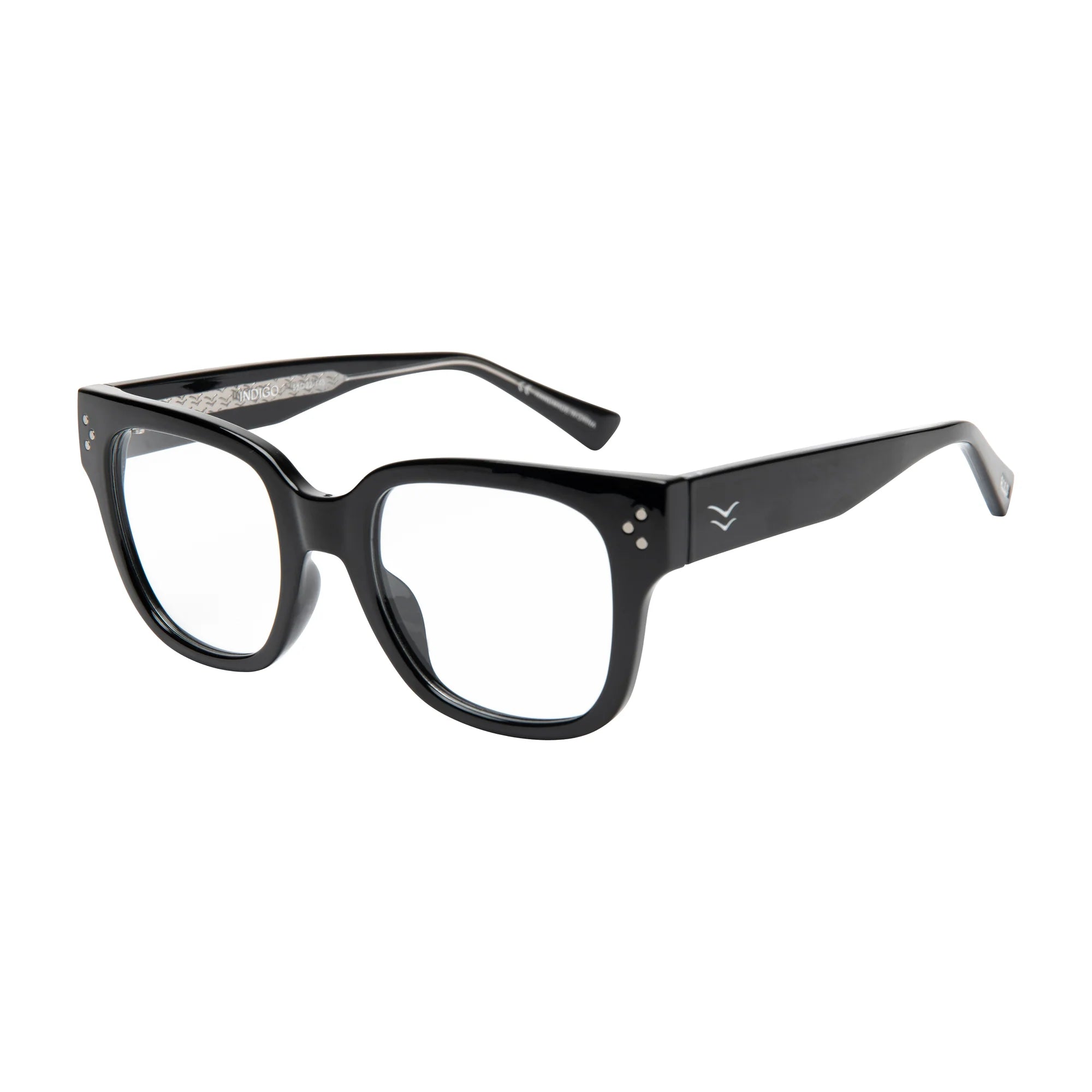 Indigo Reader Black / Blue Light