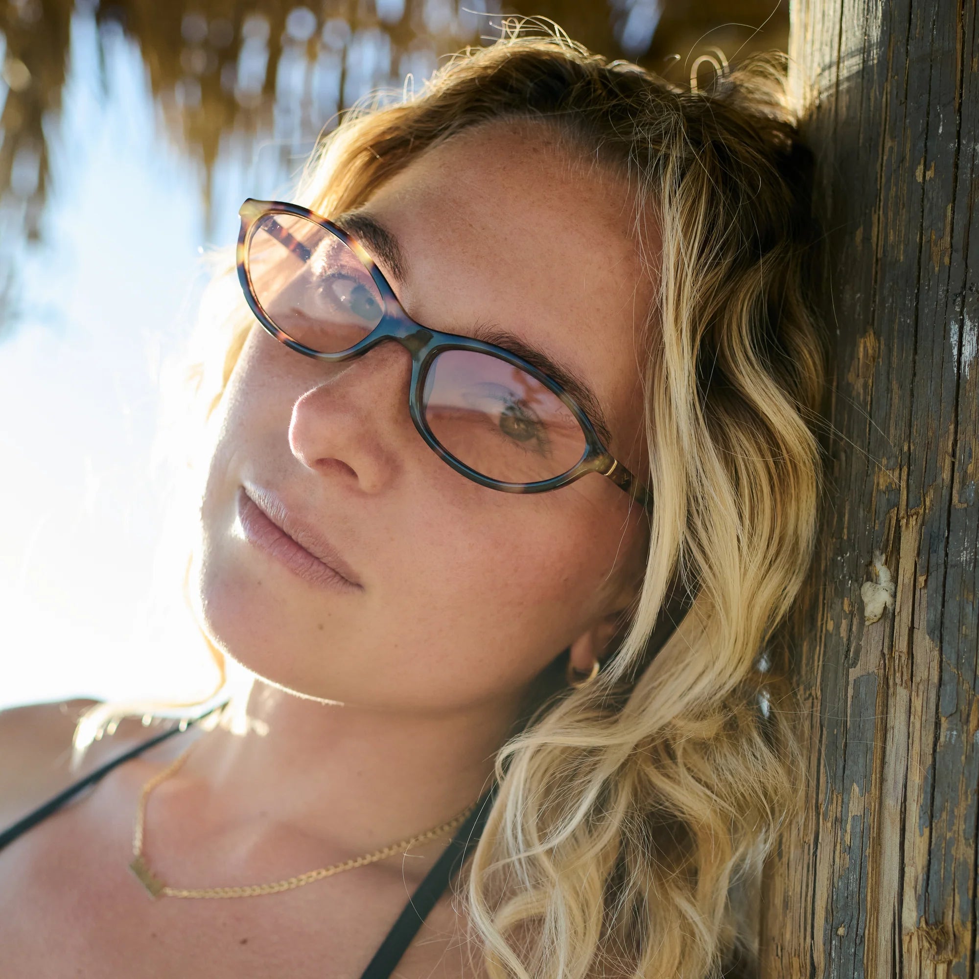 RACHEL TAHITI TORT / PEACH LENS
