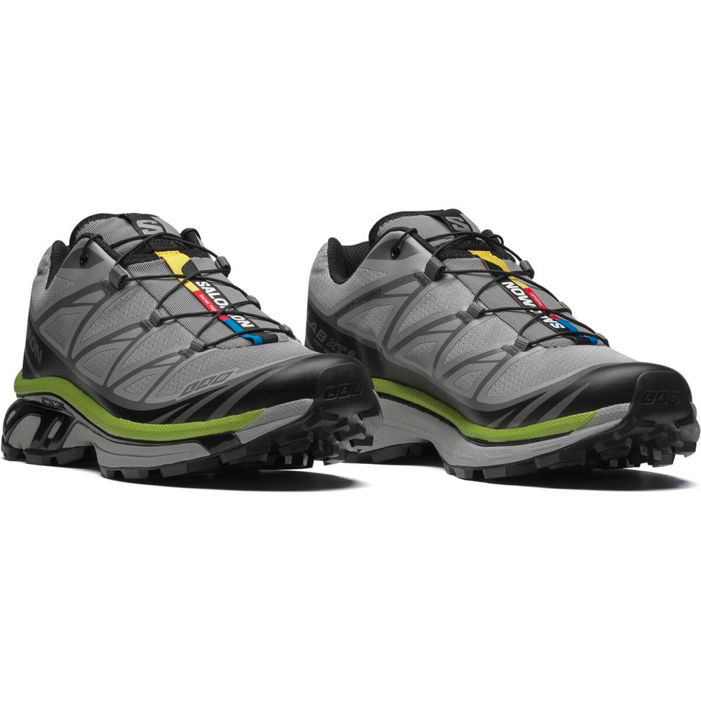 Zapatillas Salomon XT-6 Alloy Black Dark Citron
