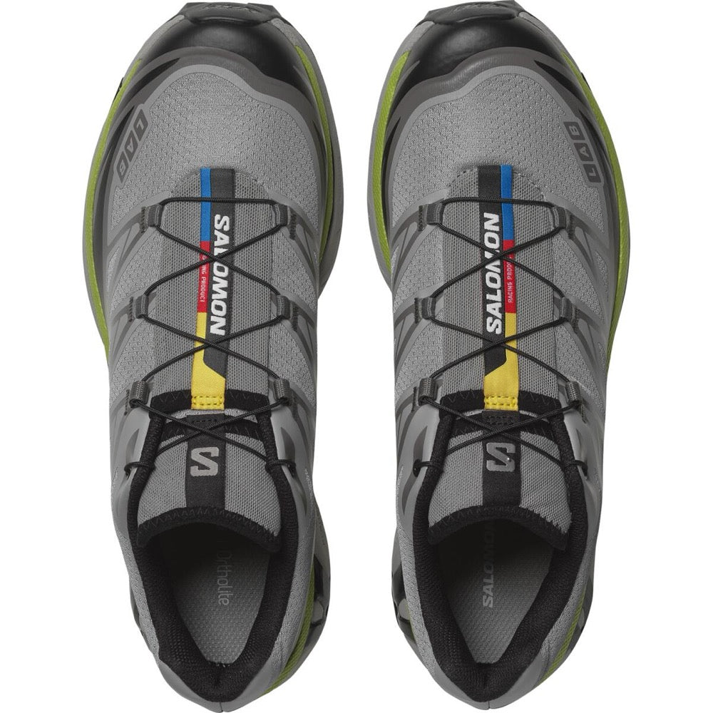 Zapatillas Salomon XT-6 Alloy Black Dark Citron