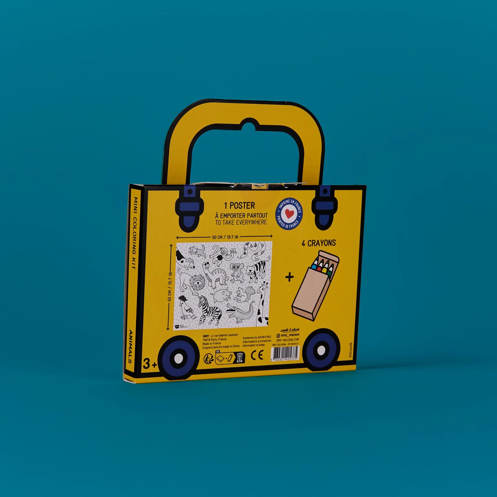 Animal Pocket Coloring