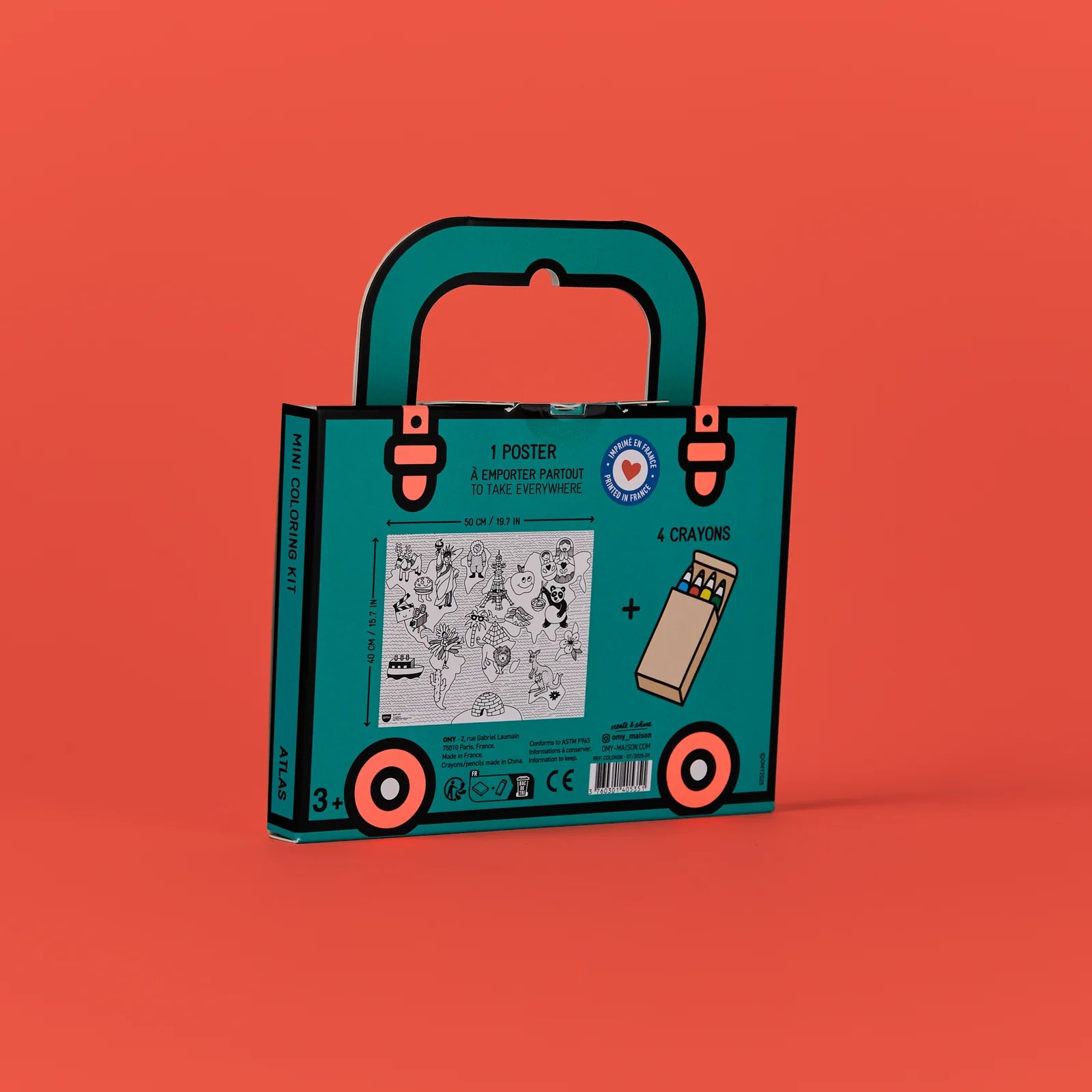 Atlas Pocket Coloring