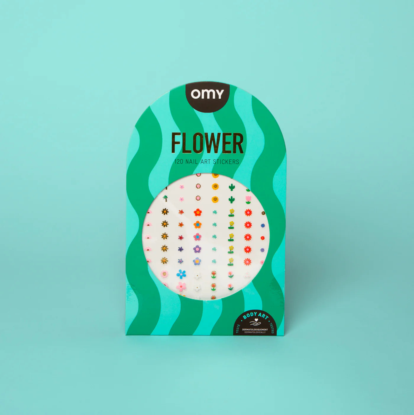 Flower Nail Sticker Art
