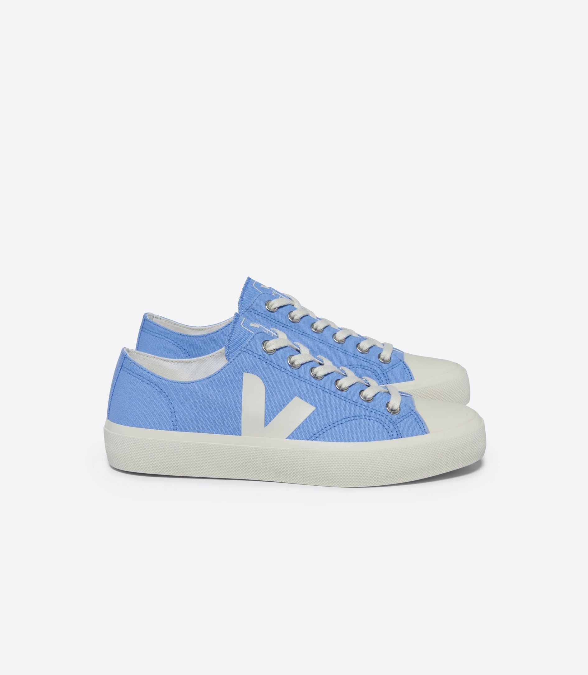 Zapatillas Veja Wata II Low Canvas Aqua Pierre