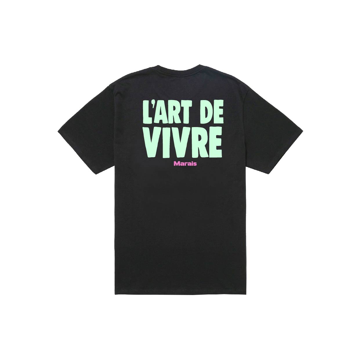 Marais Lart de Vivre T-shirt Black