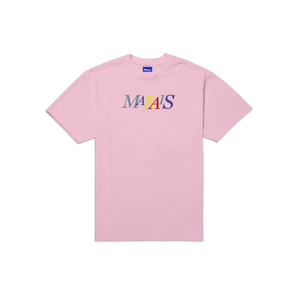 Marais T-shirt Logo Colors Pink