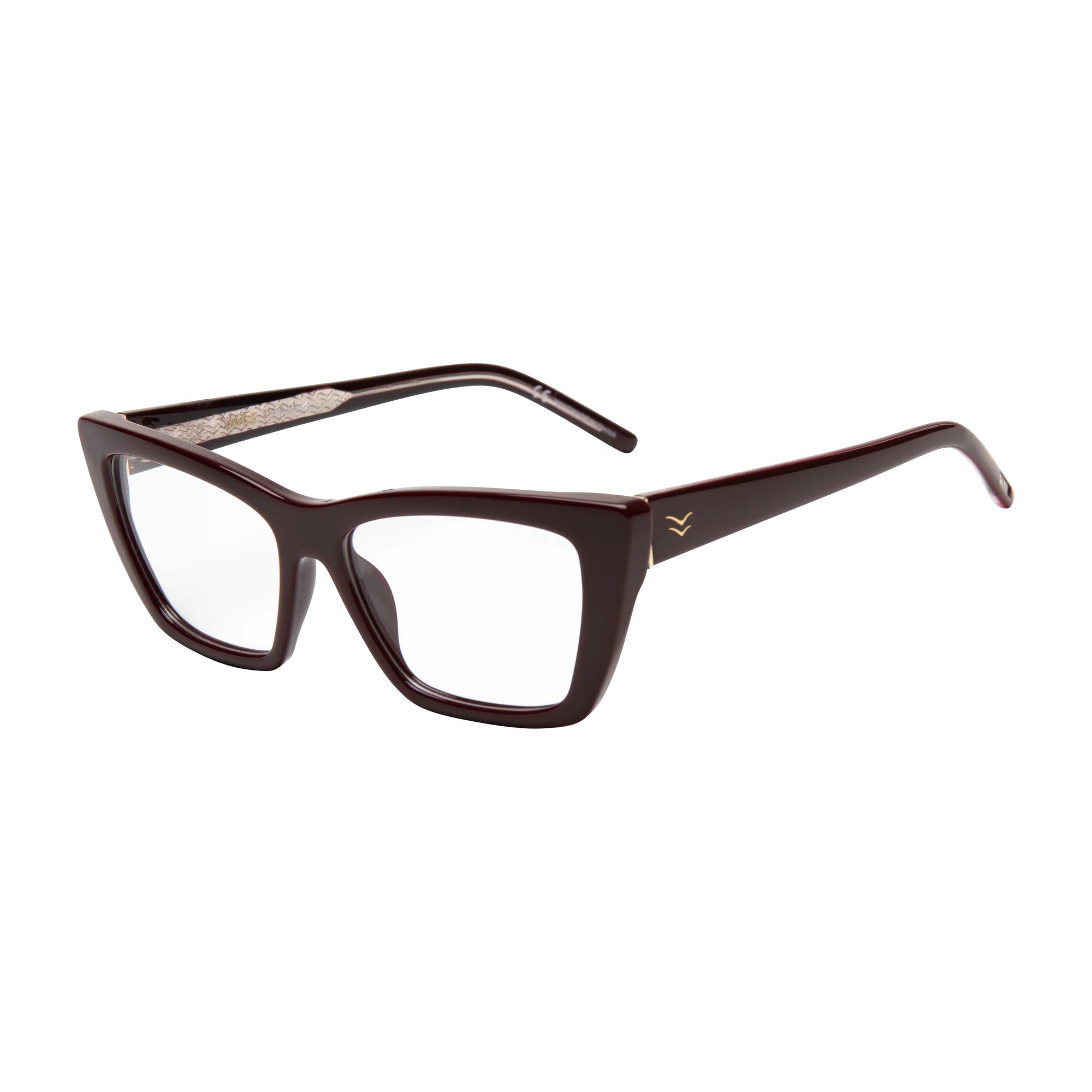 Sage Reader OXBLOOD / Blue Light