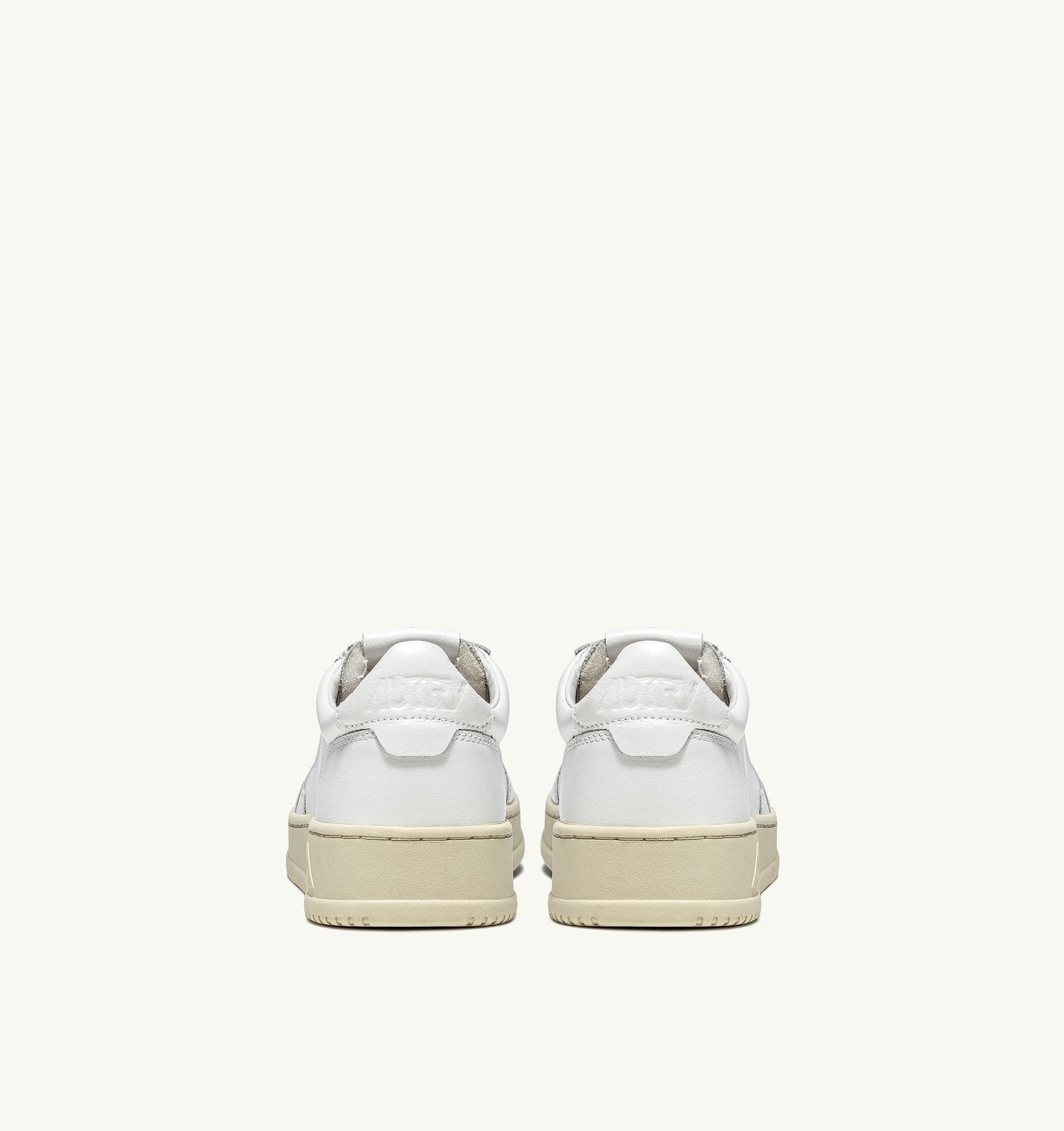 Medalist Low Man Leather/Leather - White/White