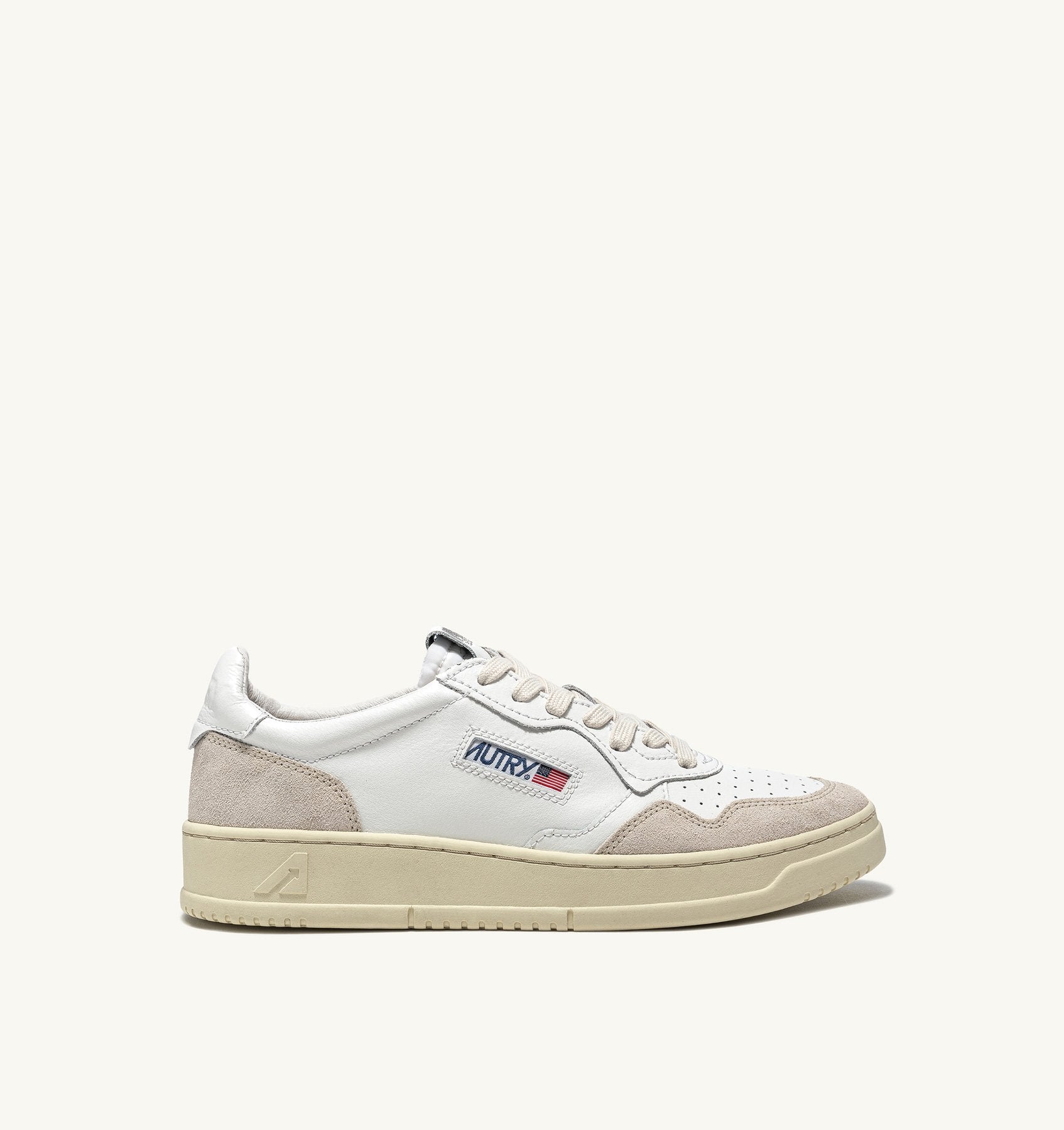 Medalist Low Wom Leather/Suede White