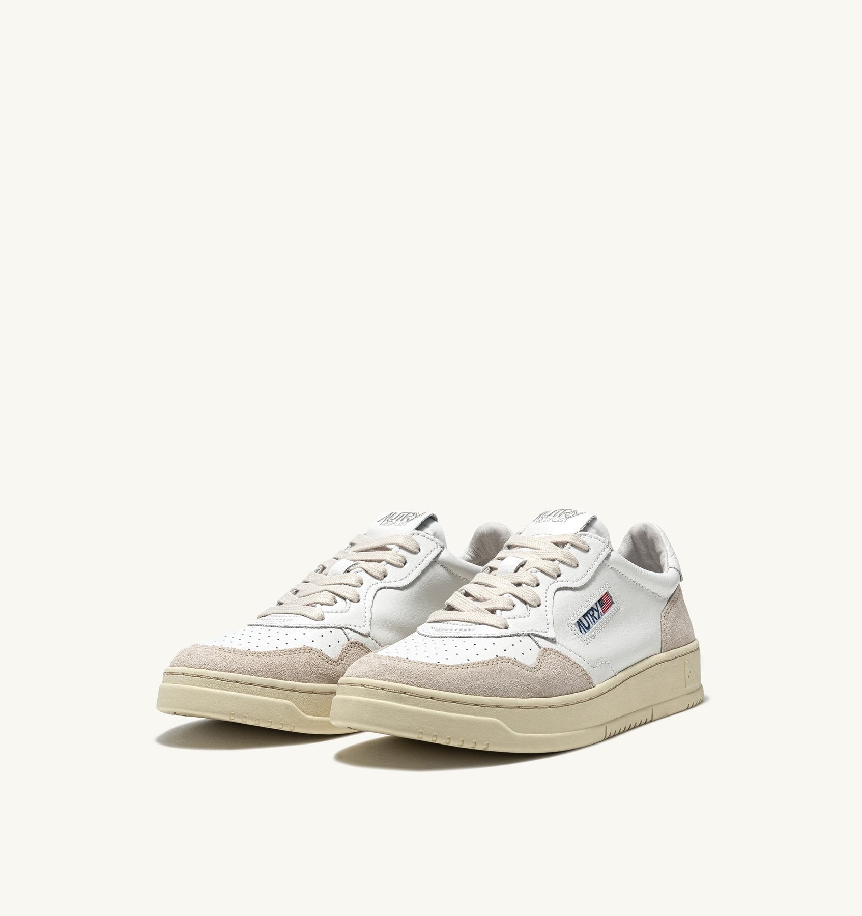 Medalist Low Wom Leather/Suede White