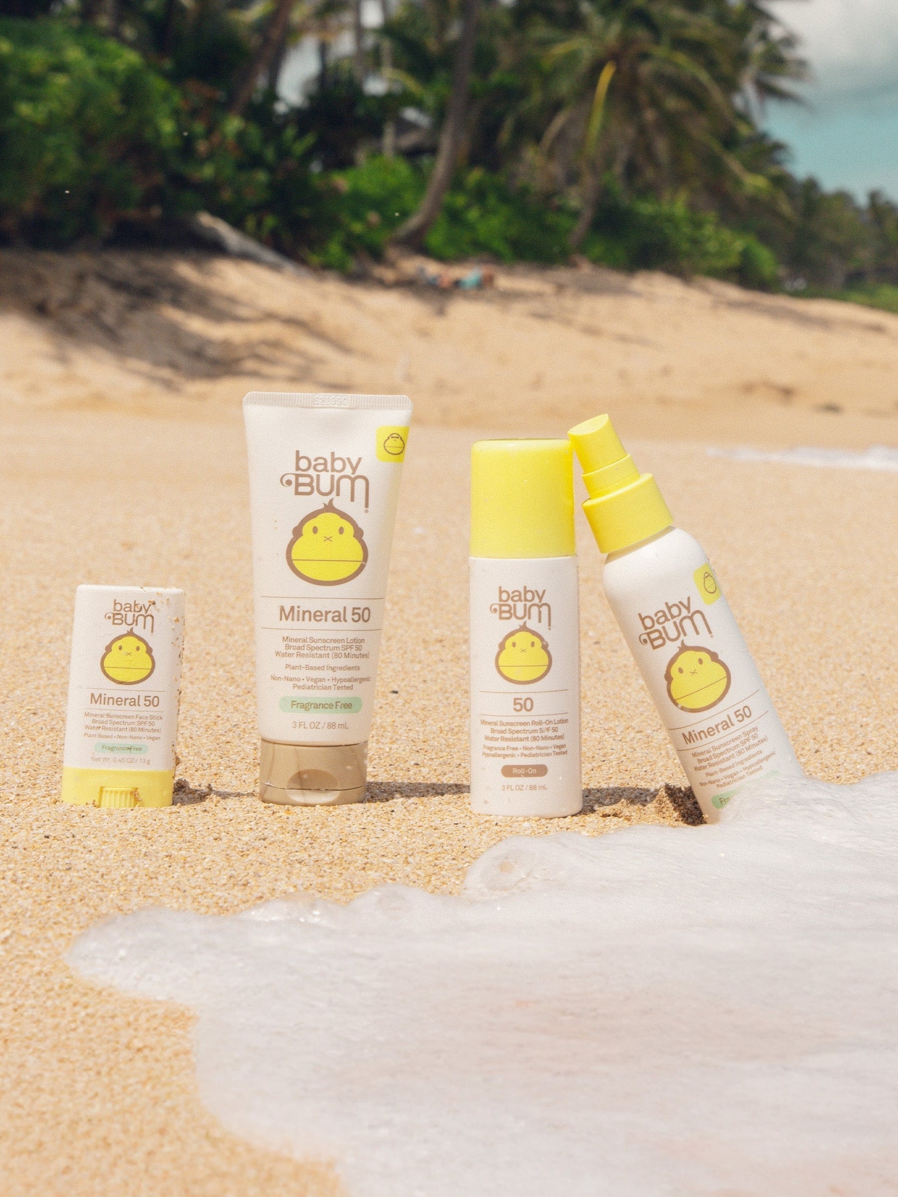 SPF 50 Mineral Sunscreen Roll On - Fragrance Free