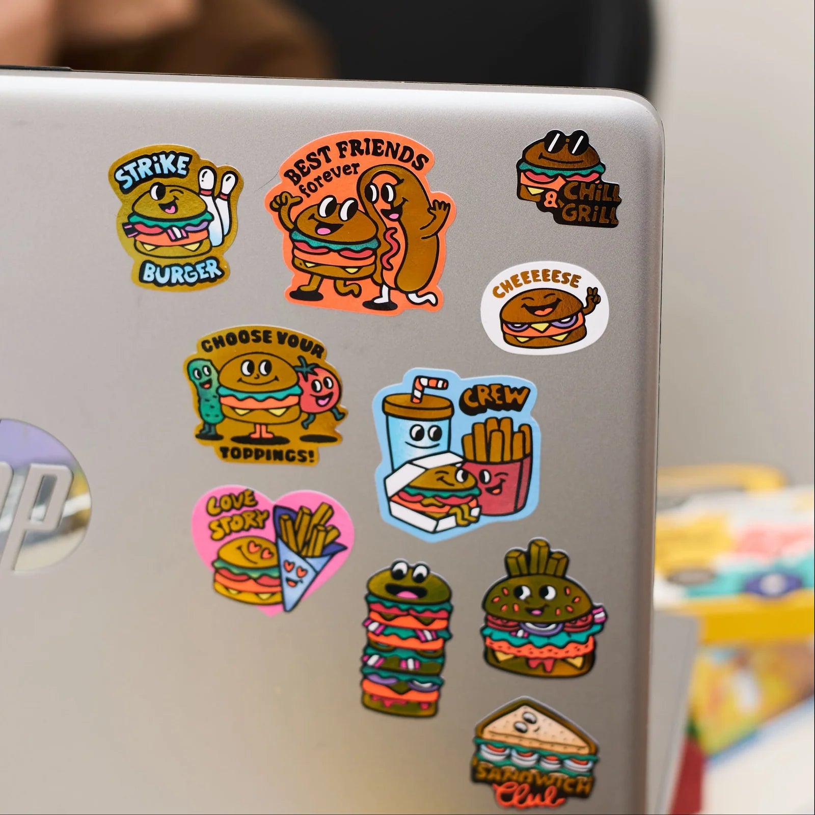 Burger Fabulous Sticker Big