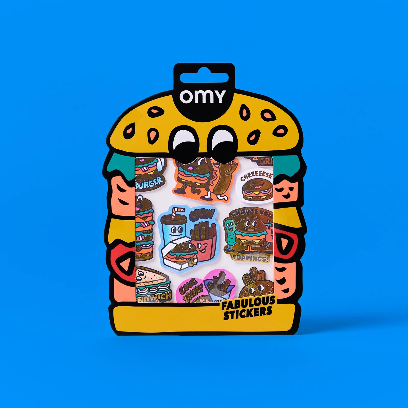 Burger Fabulous Sticker Big