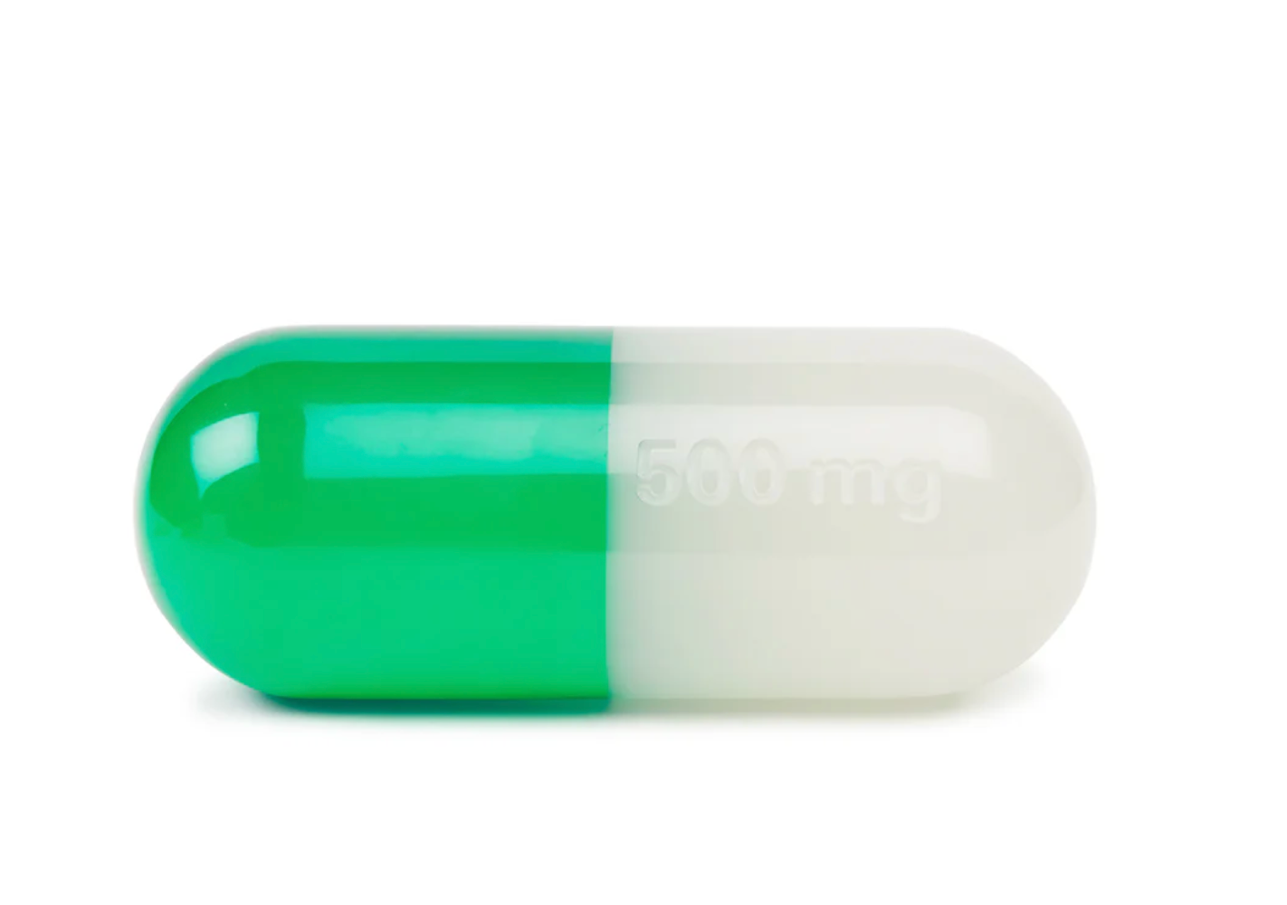 Píldora Acrílica Grande Verde
