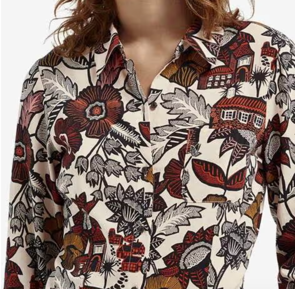 Blusa Floreada