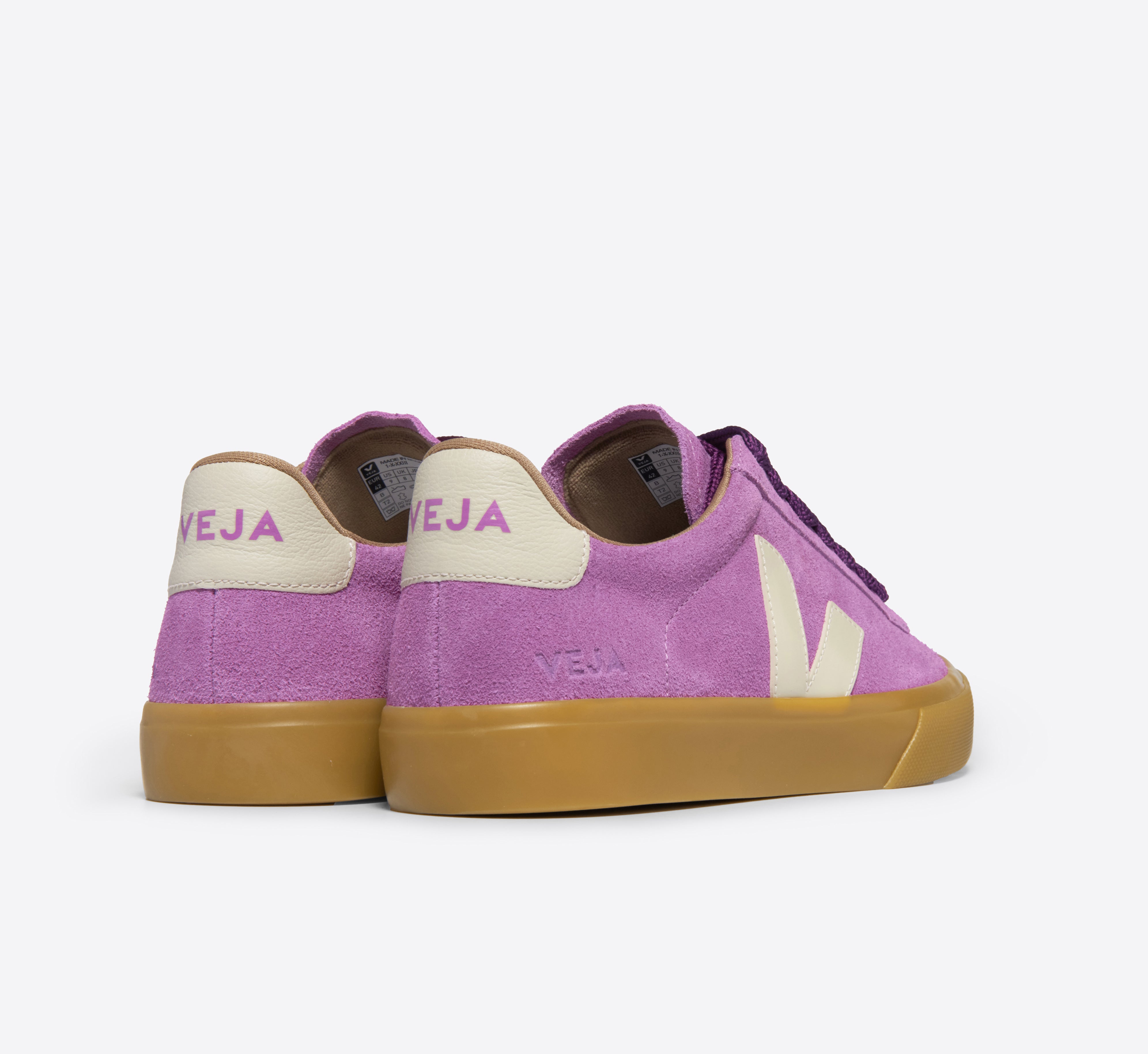 Zapatillas Veja Campo Bold Suede Mulberry Pierre