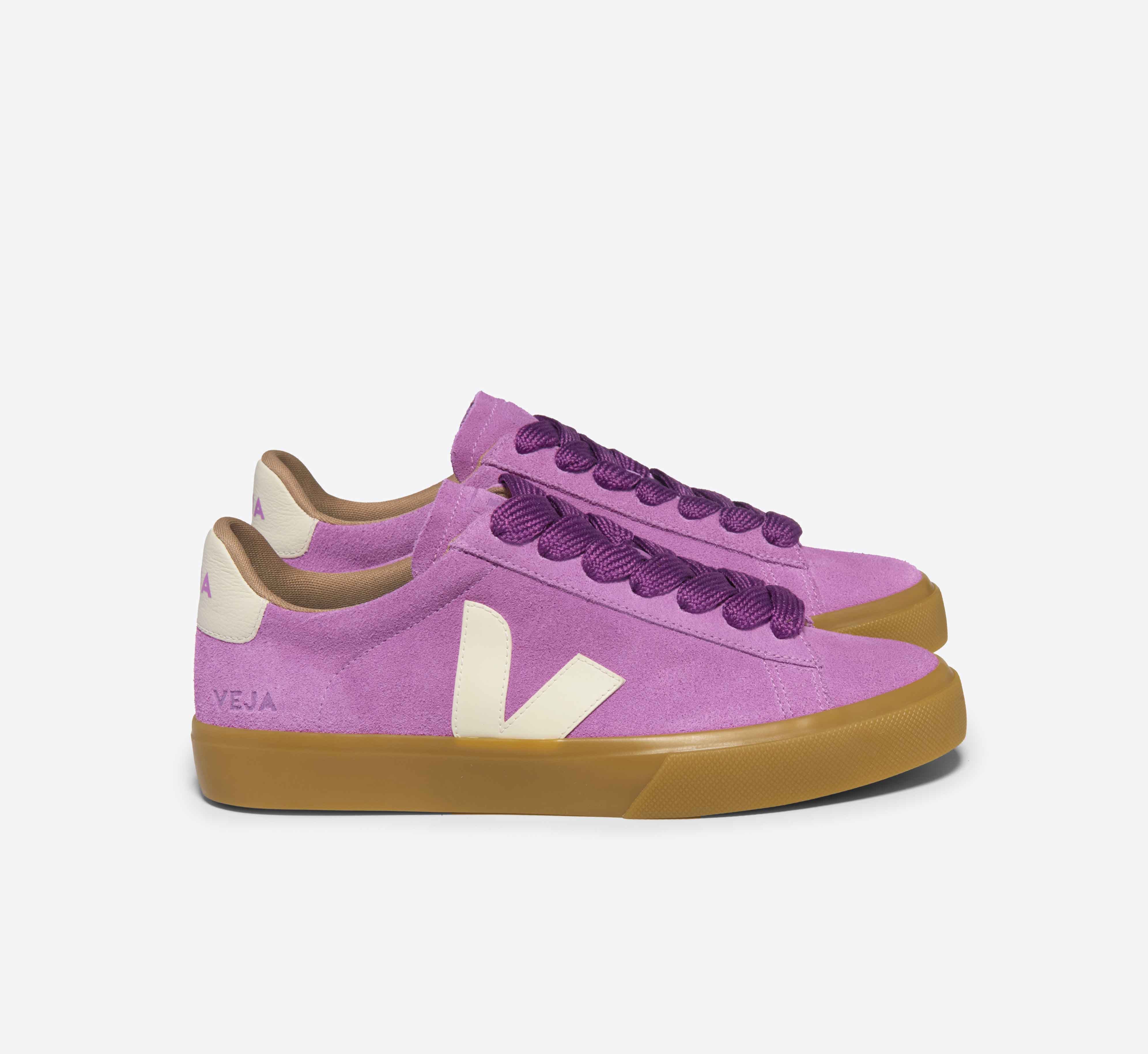 Zapatillas Veja Campo Bold Suede Mulberry Pierre