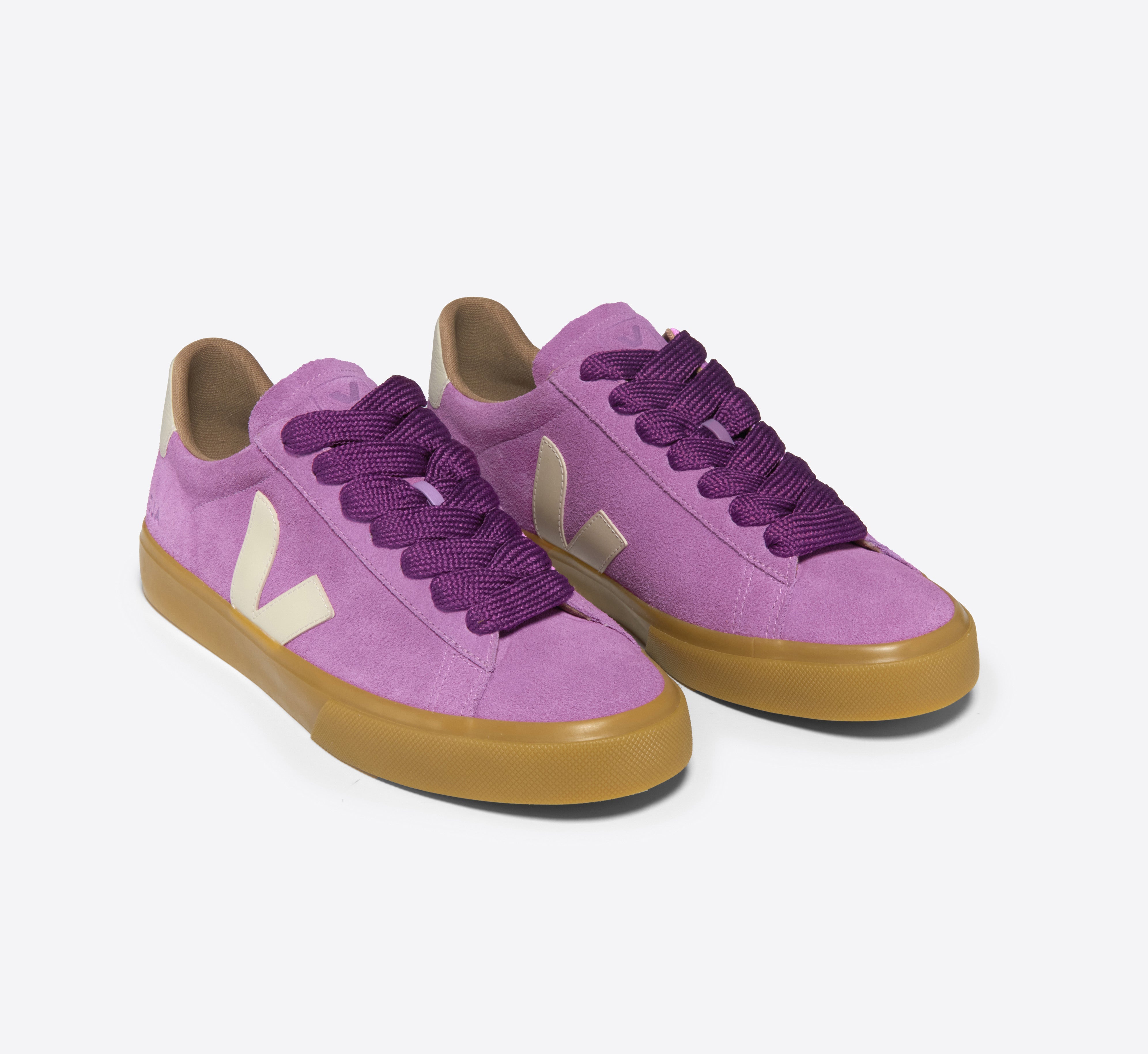 Zapatillas Veja Campo Bold Suede Mulberry Pierre