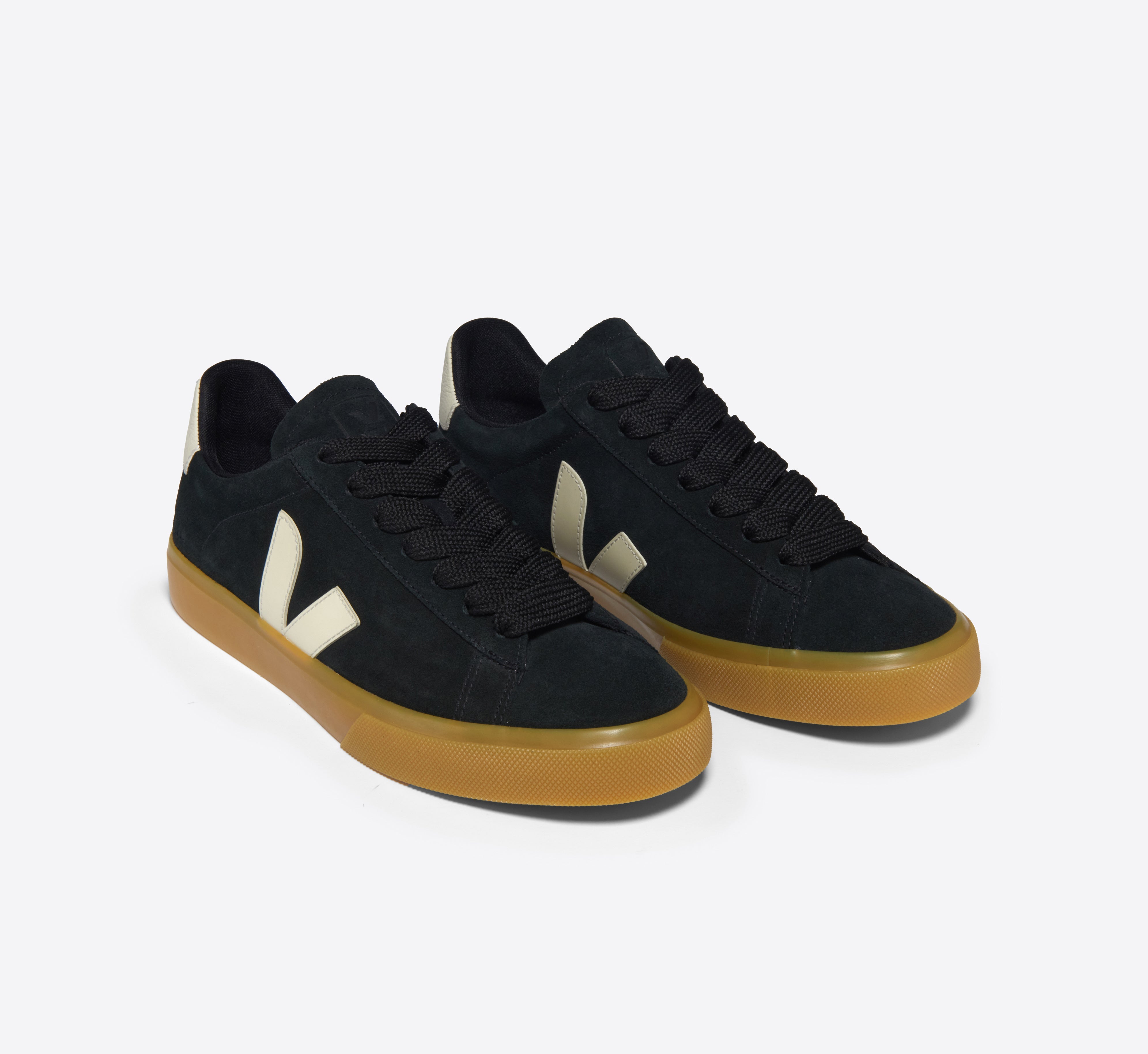 Zapatillas Veja Campo Bold Suede Black Pierre Hombre