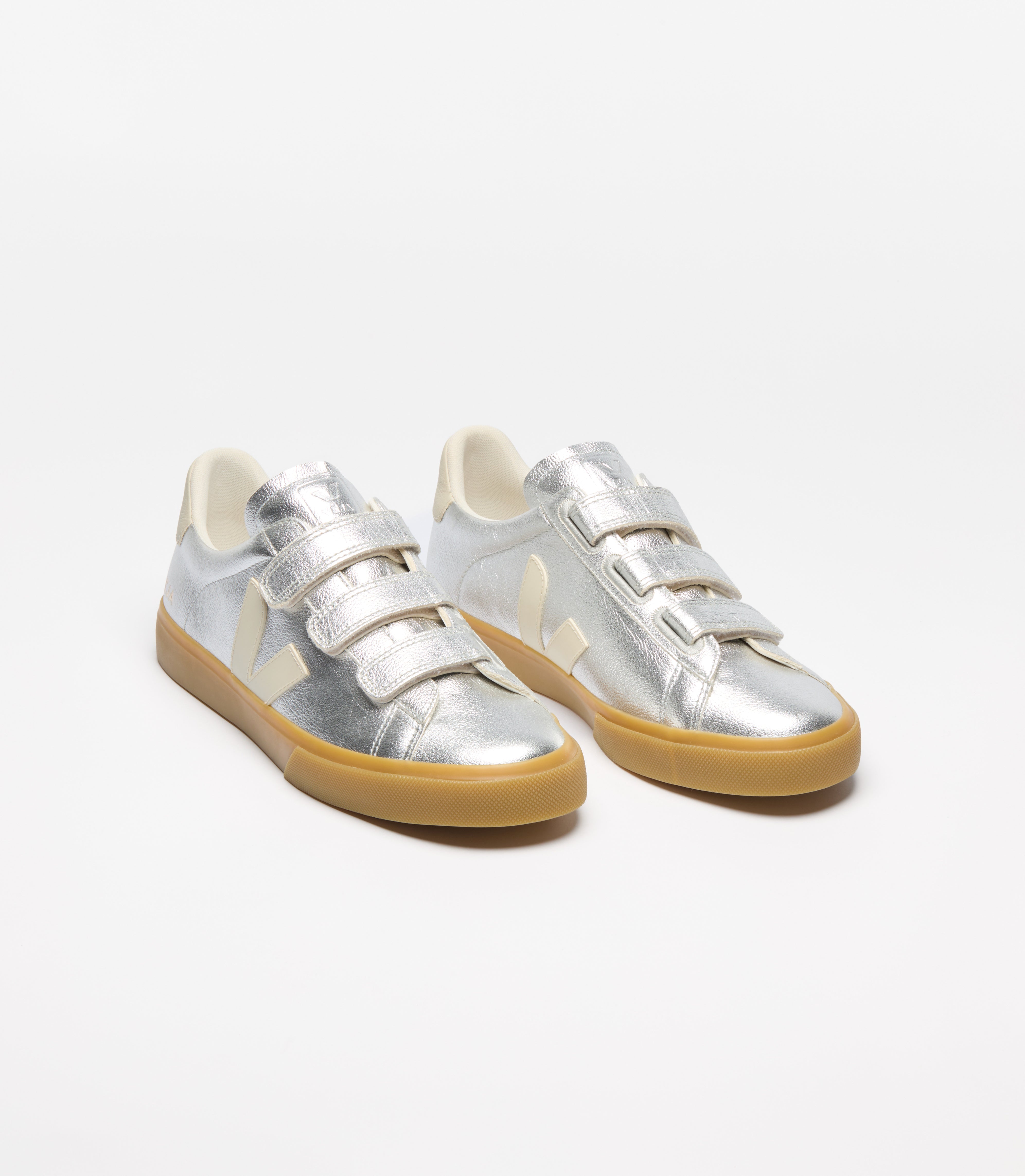 Recife Logo Leather Silver_Pierre