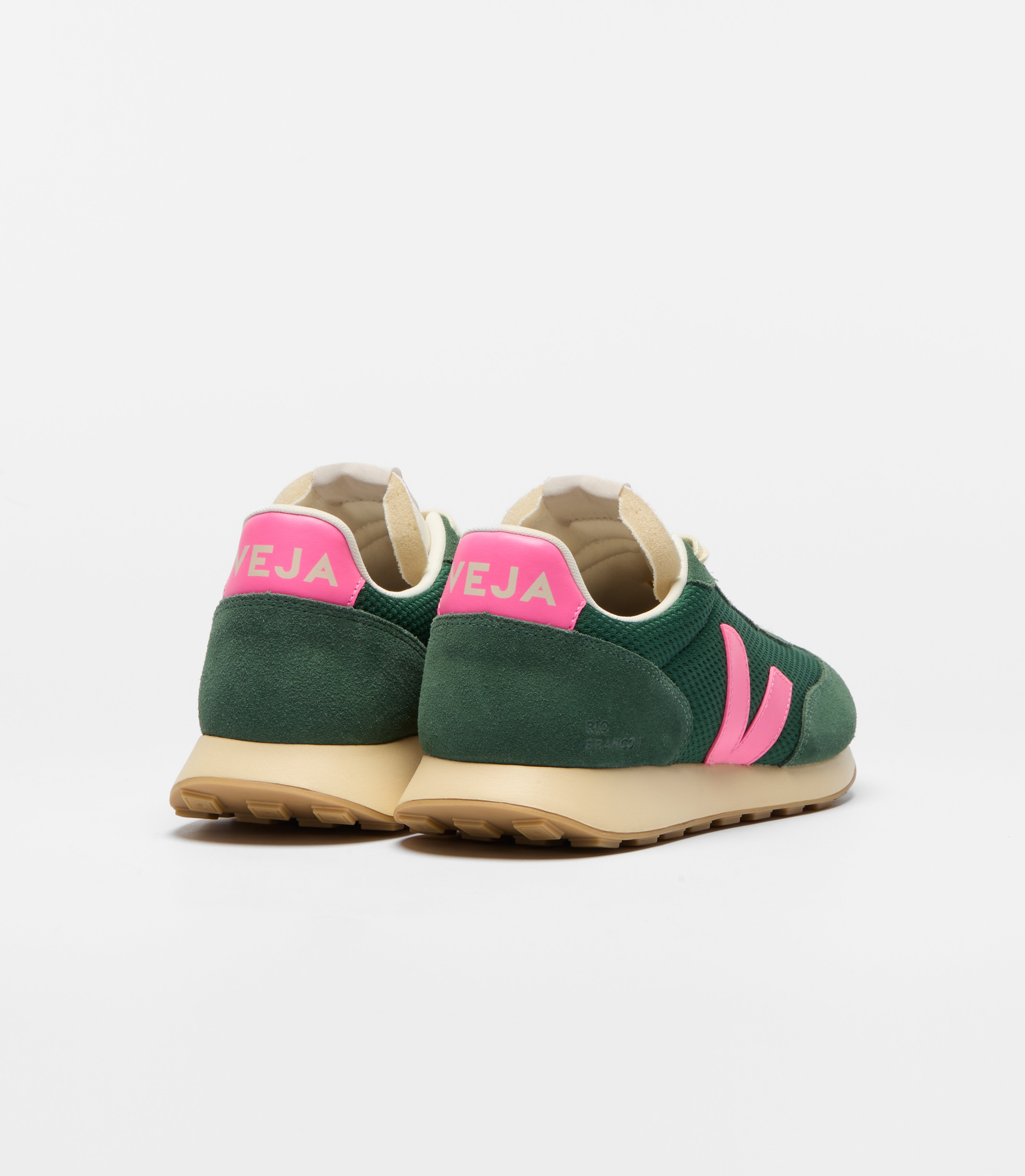 Zapatilla Veja Rio Branco Ii Mujer Malla Alveomesh - Poker / Sari