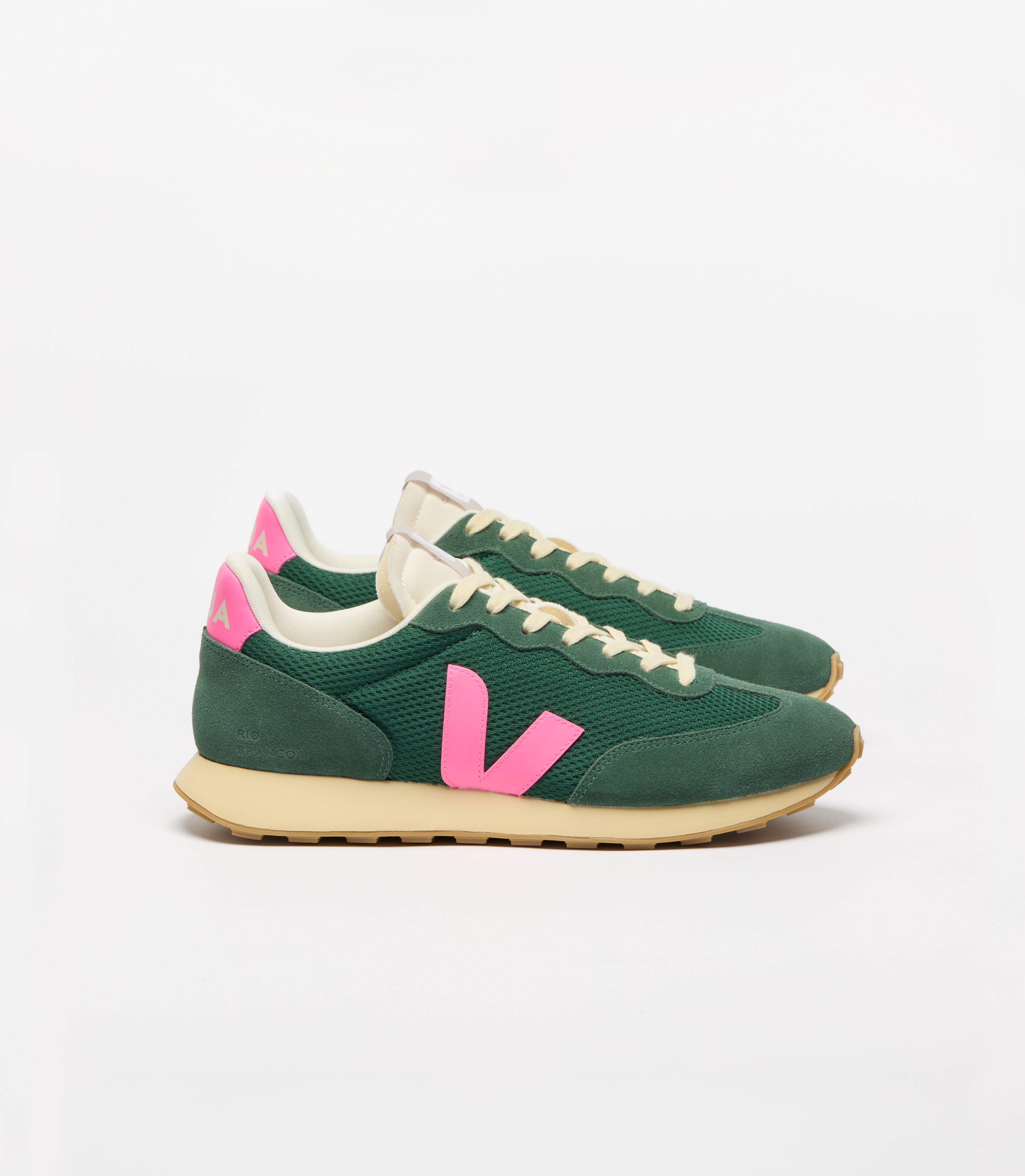 Zapatilla Veja Rio Branco Ii Mujer Malla Alveomesh - Poker / Sari