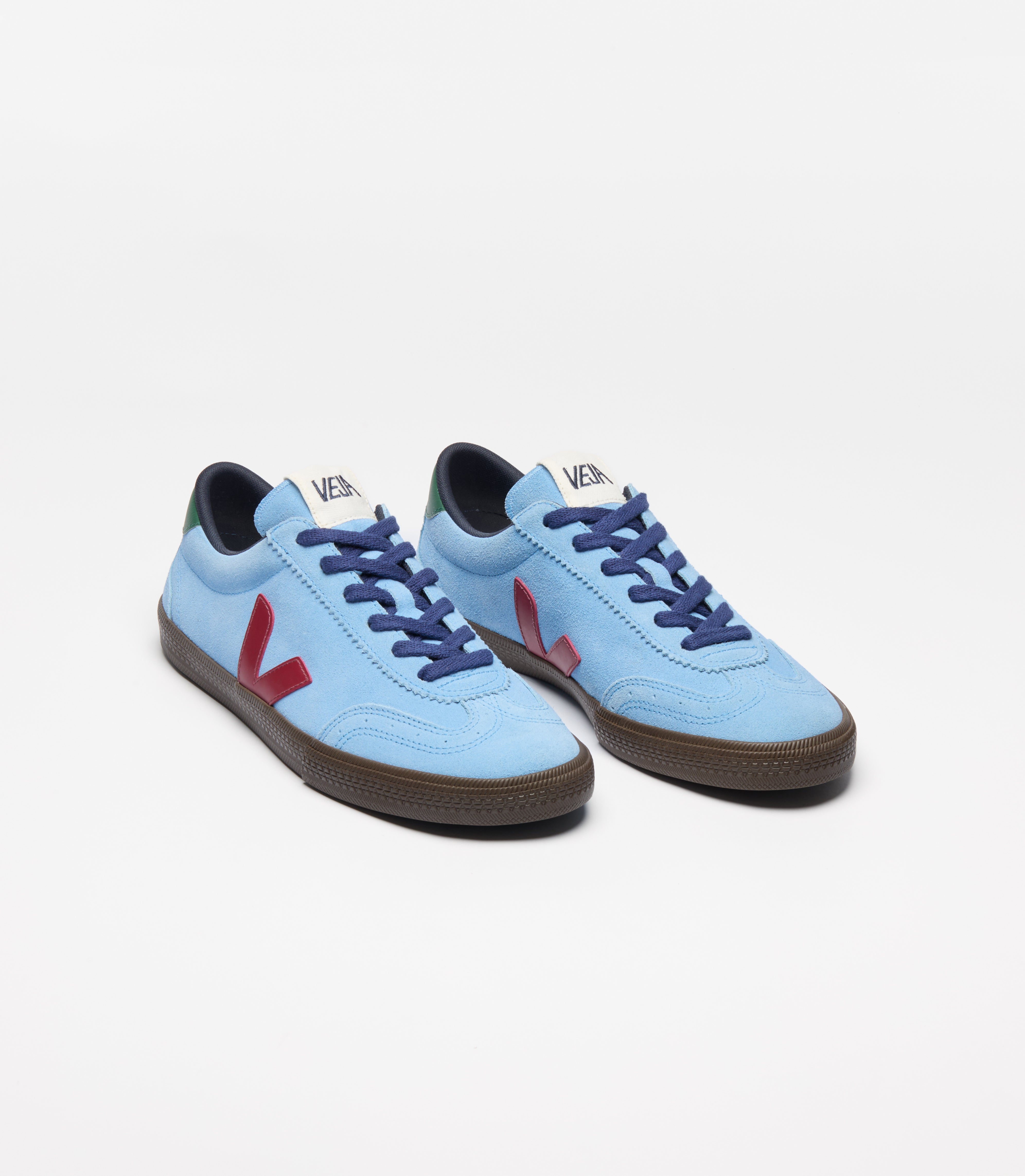 Volley Suede - Aqua_Marsala_Eagle