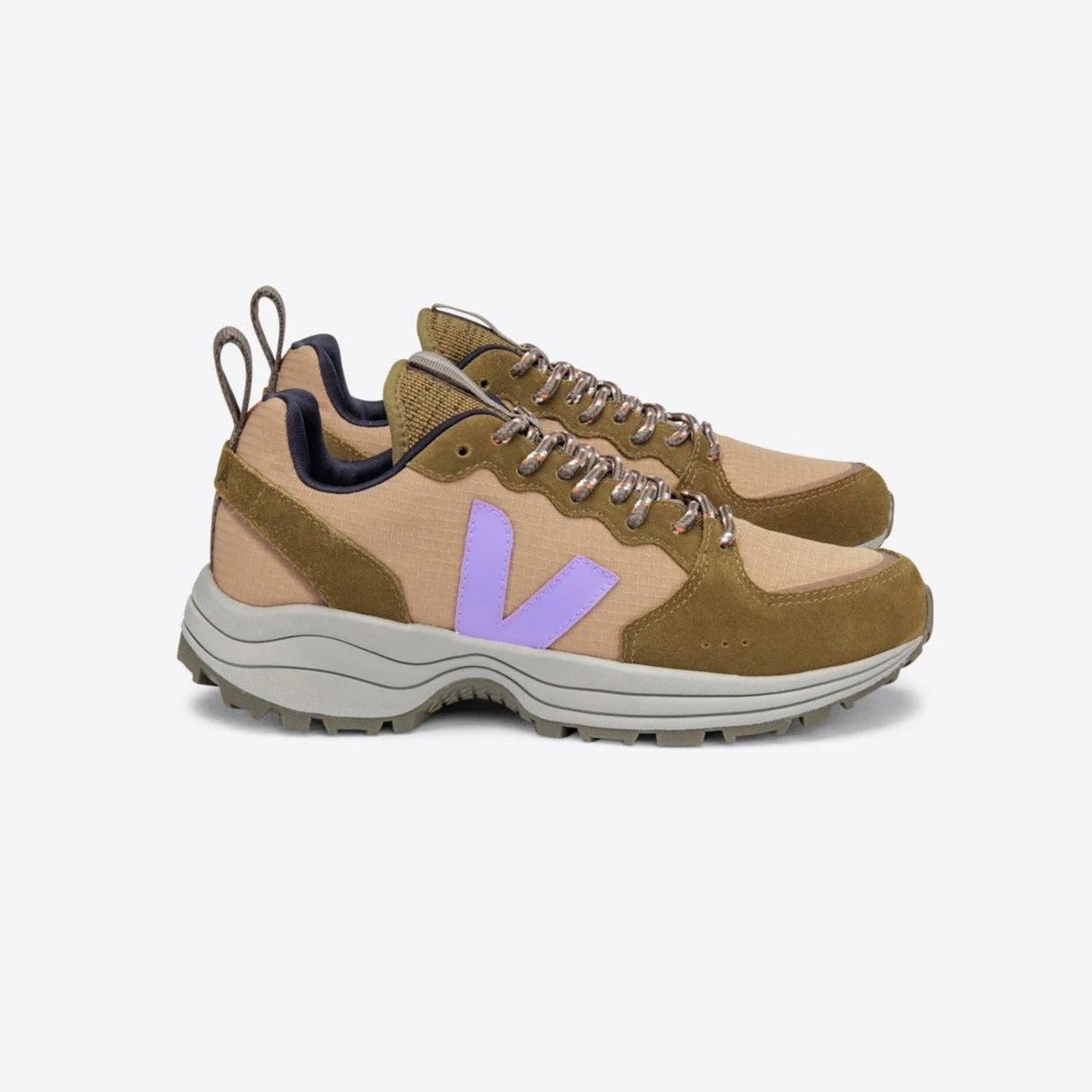 Zapatilla Veja Venturi Ristop - Desert / Lavande