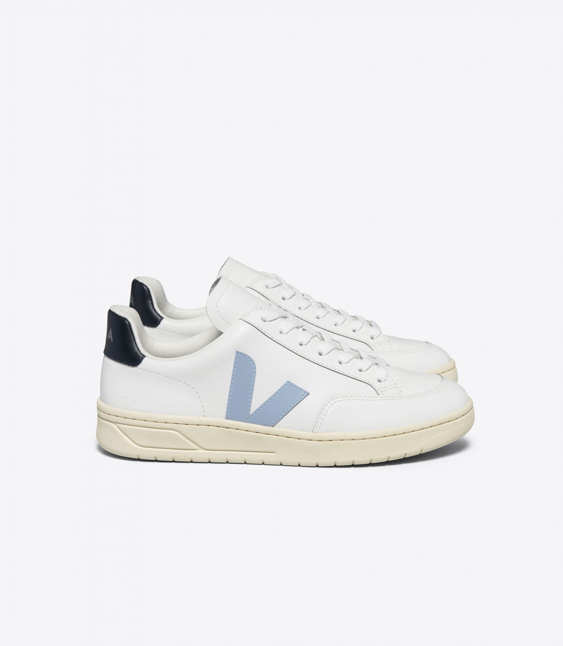 Zapatillas Veja V-12 White Steel Nautico