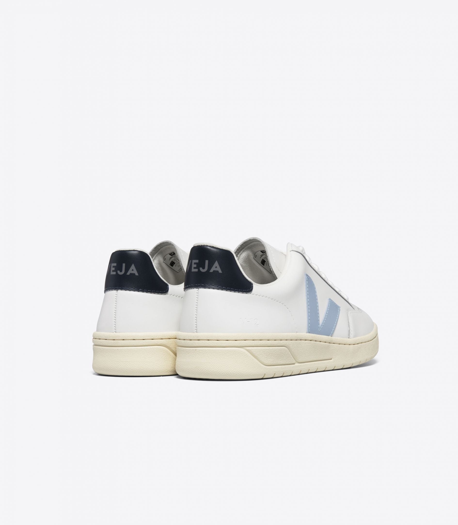 Zapatillas Veja V-12 White Steel Nautico