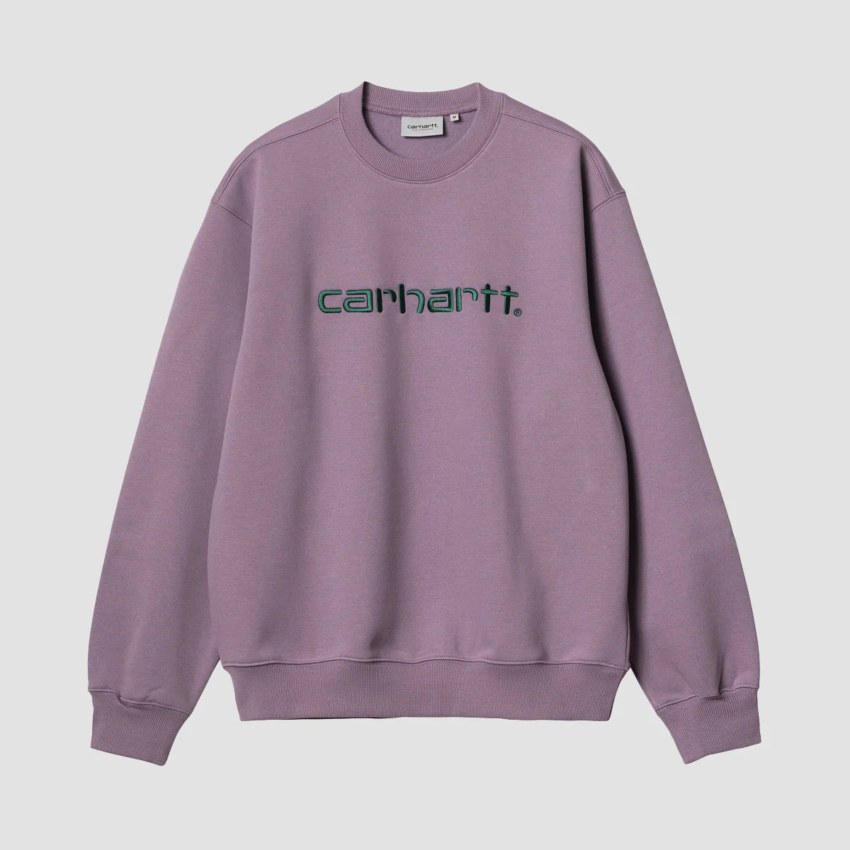 Carhartt Sweat Glassy Purple / Discovery Green