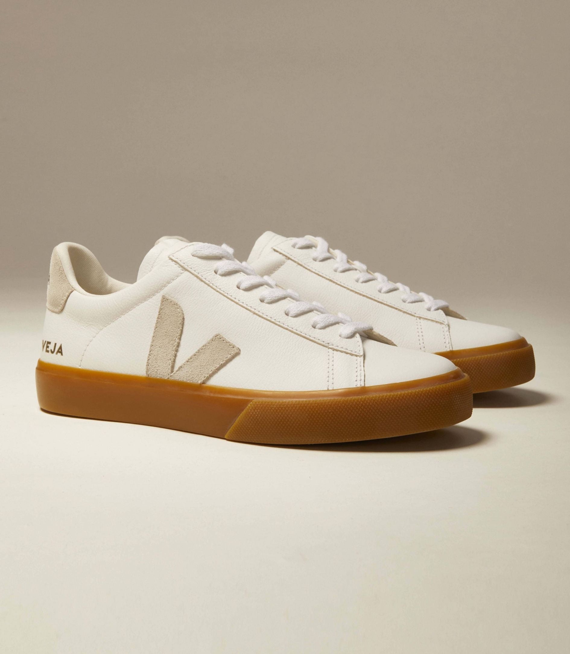 Zapatilla Veja Campo White Natural Natural