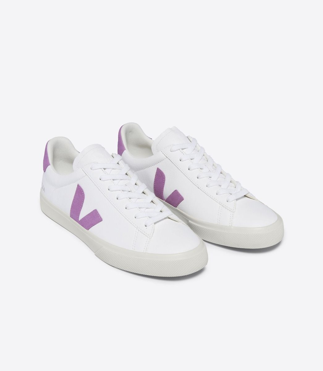 Zapatillas Veja Campo Extra White Mulberry Mujer