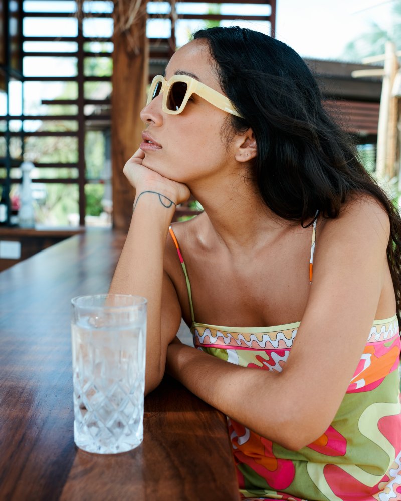 Hendrix - Pineapple / Brown Polarized Lens