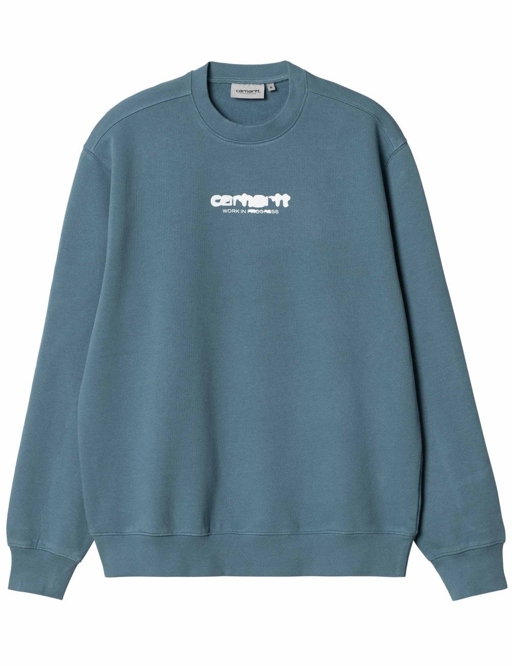 Carhartt WIP Ink Bleed Sweat - Vancouver Blue/White