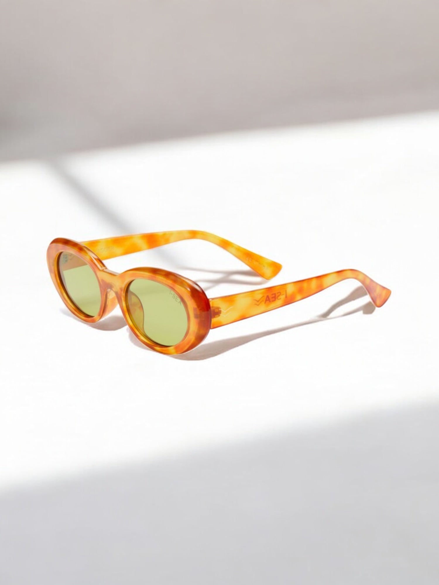 Jagger - Honey Tort / Green Polarized Lens