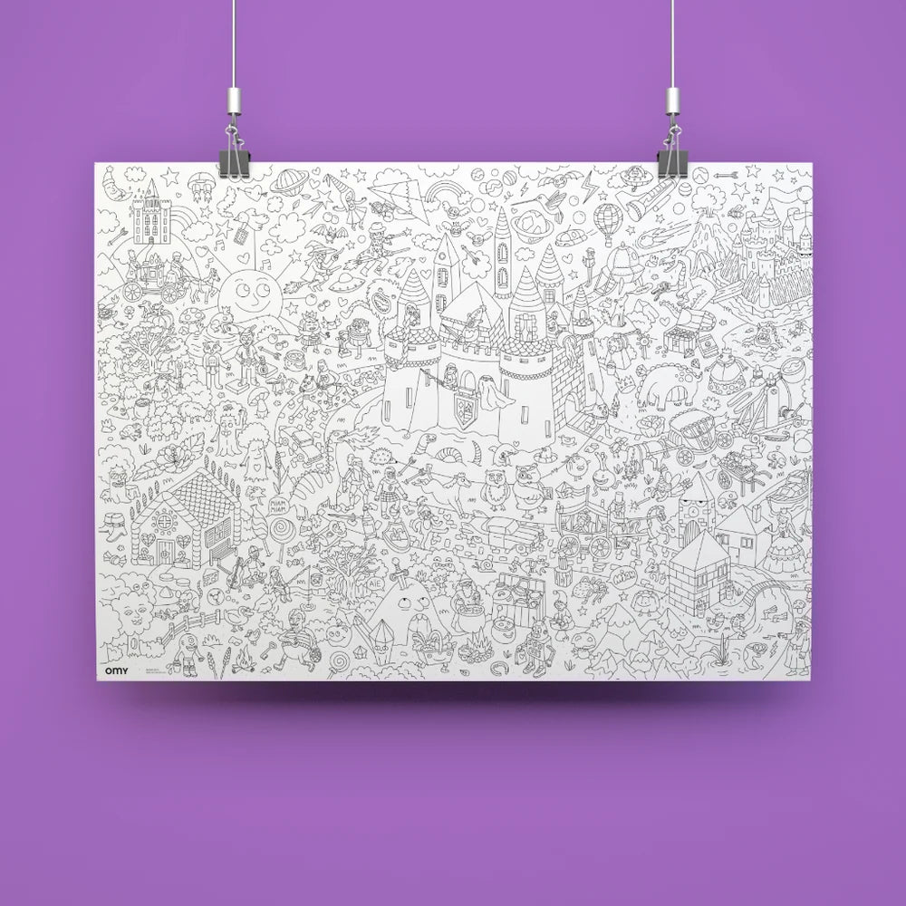 Coloring Poster - Magic
