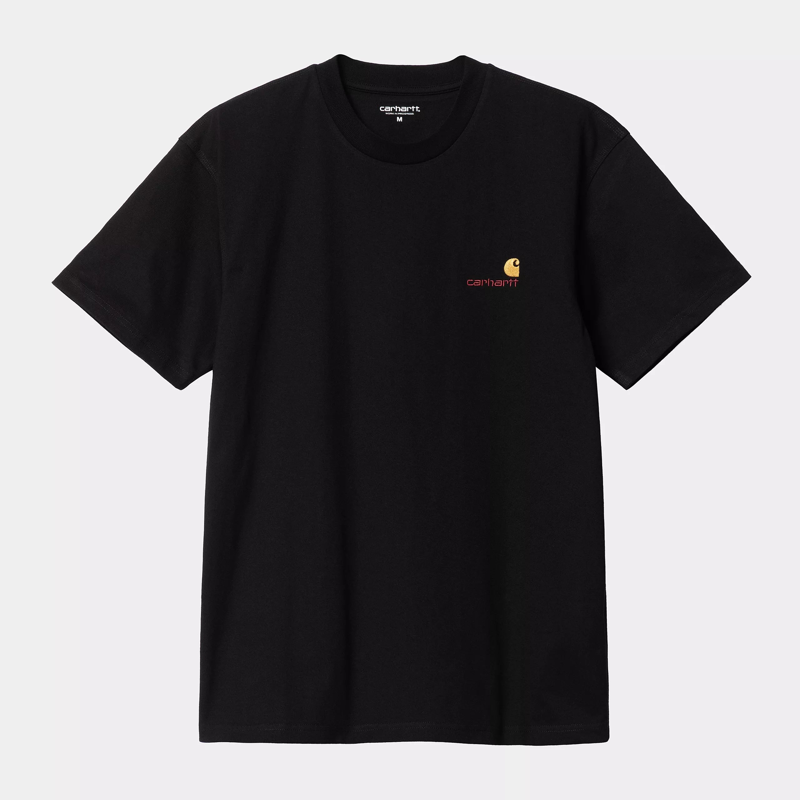 S/S American Script T-Shirt Black