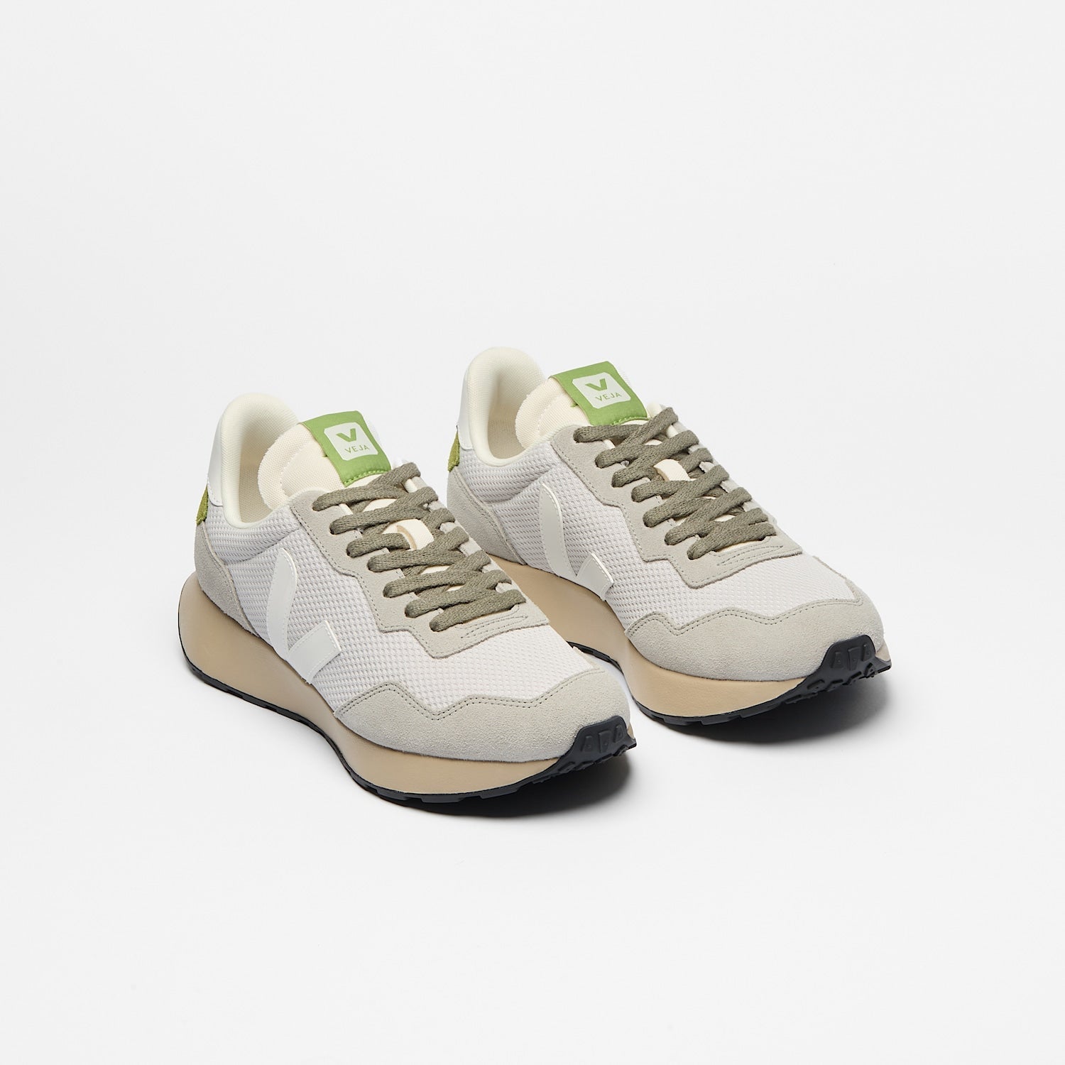 Zapatilla Veja Paulistana Mujer Malla Alveomesh - Li-grey Blanco Detox