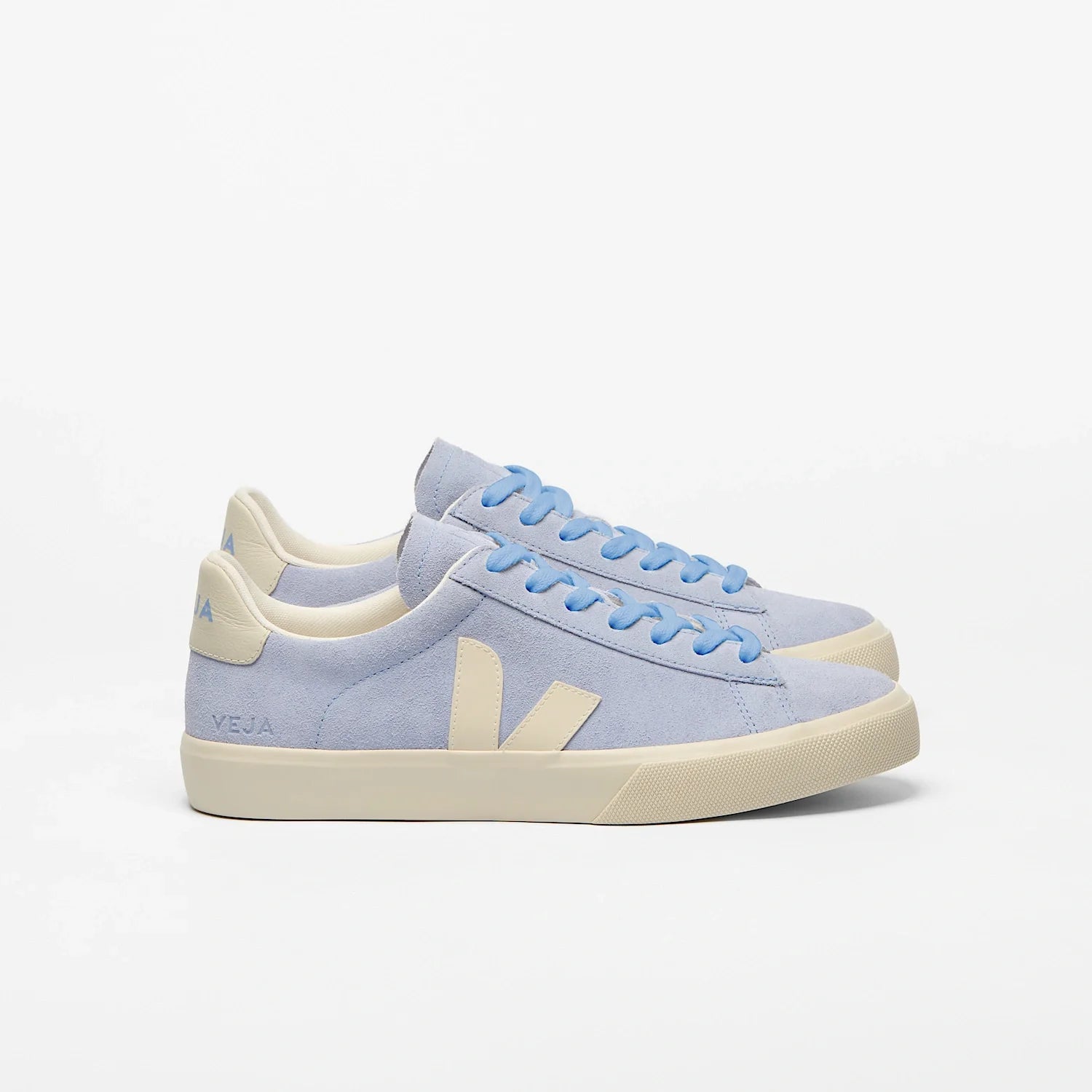 Zapatilla Veja Campo Mujer Gamuza - Olympe / Piedra